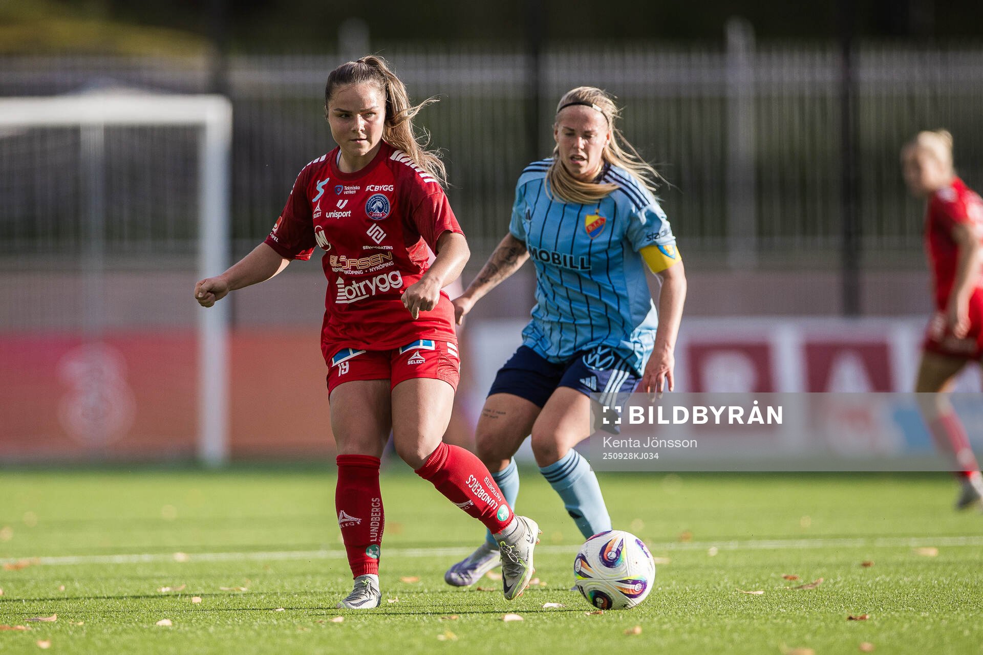 Linköpings Keera Michele Melenhorst och Djurgårdens