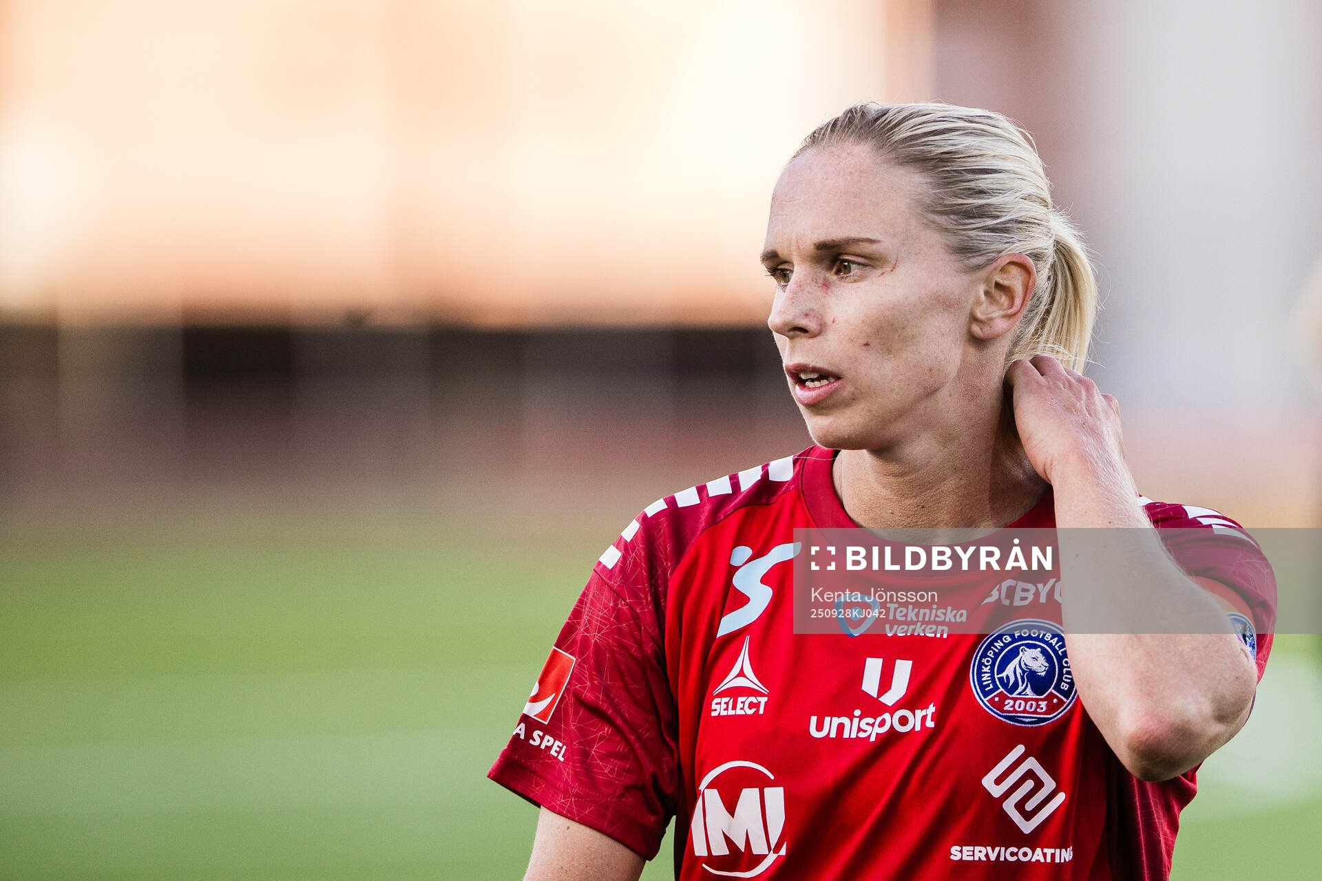 Linköpings Jonna Andersson deppar