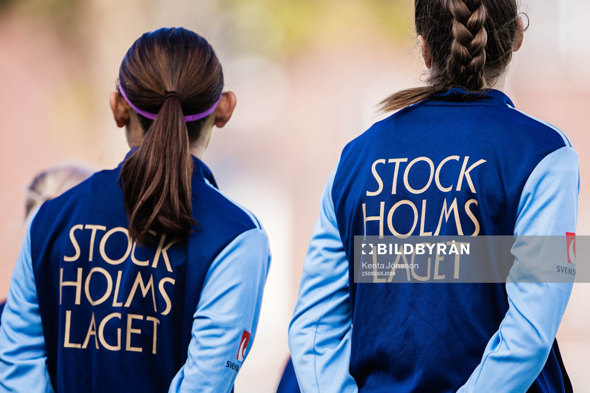 Djurgårdens jackor med texten Stockholmslaget på ryggen