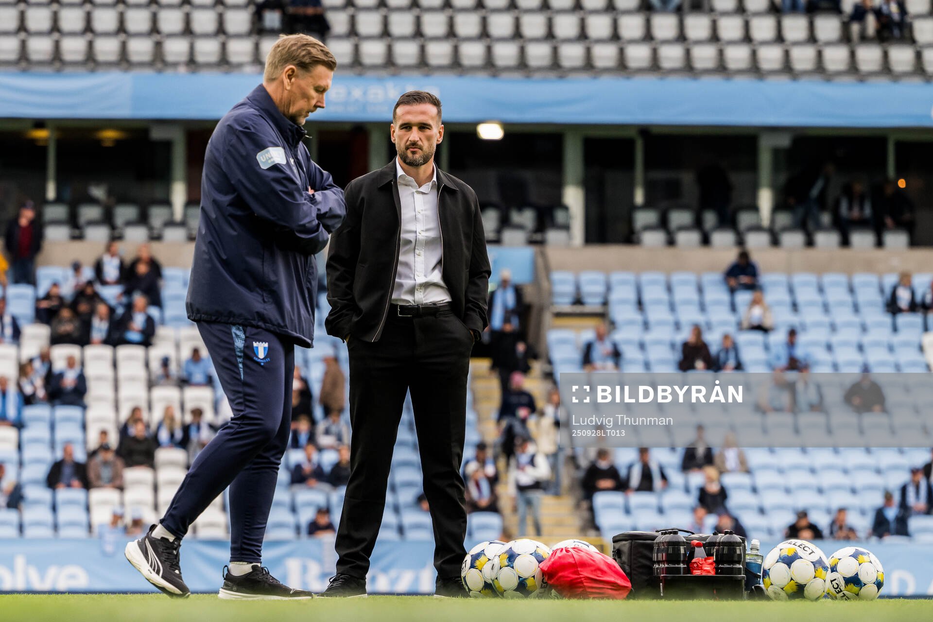 Malmö FFs assisterande tränare Peter Wettergren och