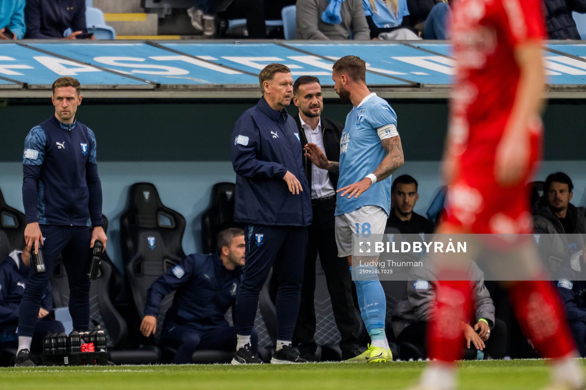 Malmö FFs assisterande tränare Peter Wettergren,