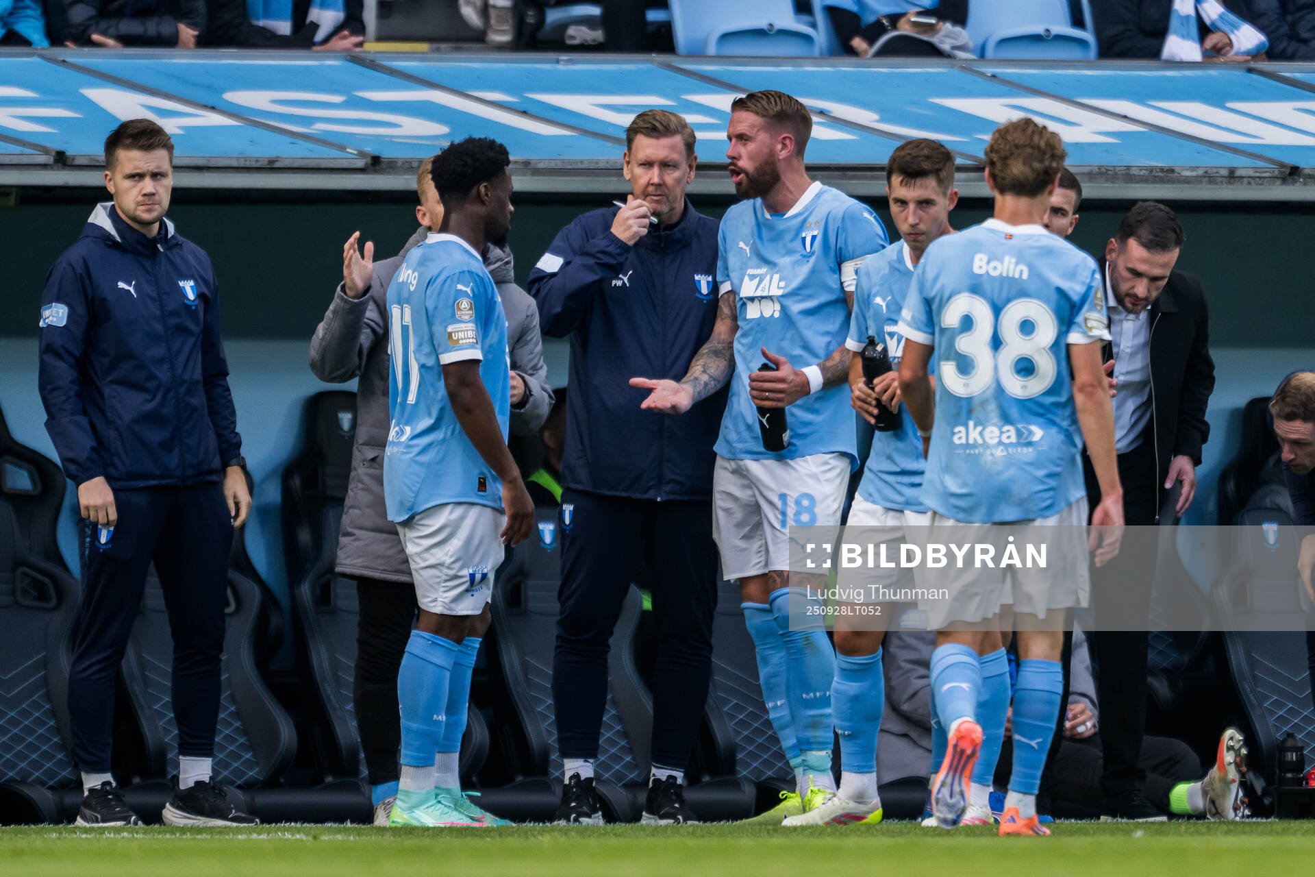 Malmö FFs assisterande tränare Peter Wettergren och