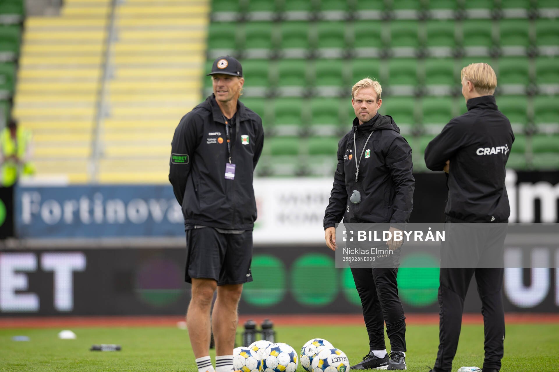 Varbergs assisterande tränare Victor Salwén
