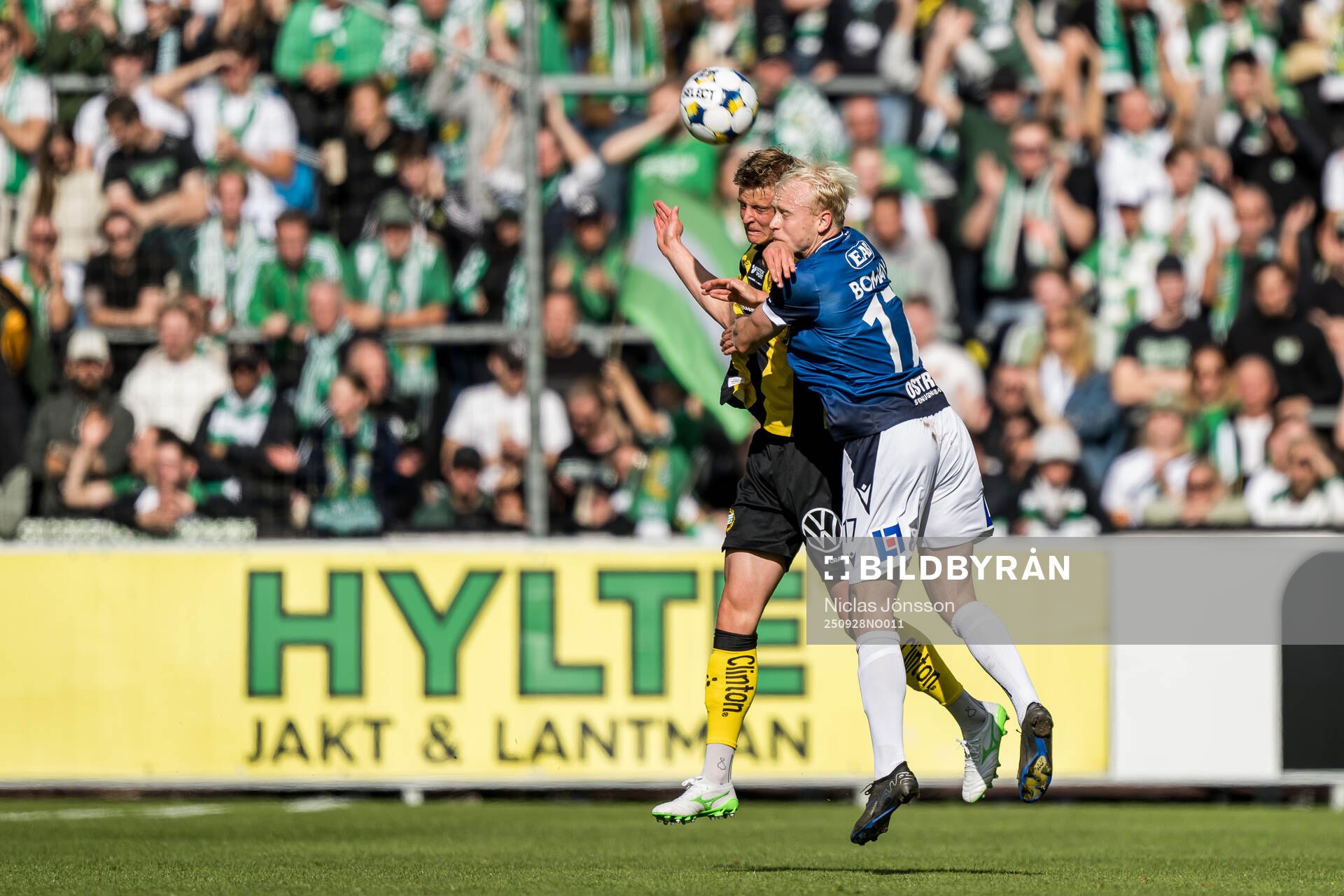 Hammarbys Frederik Winther och Halmstads André Boman