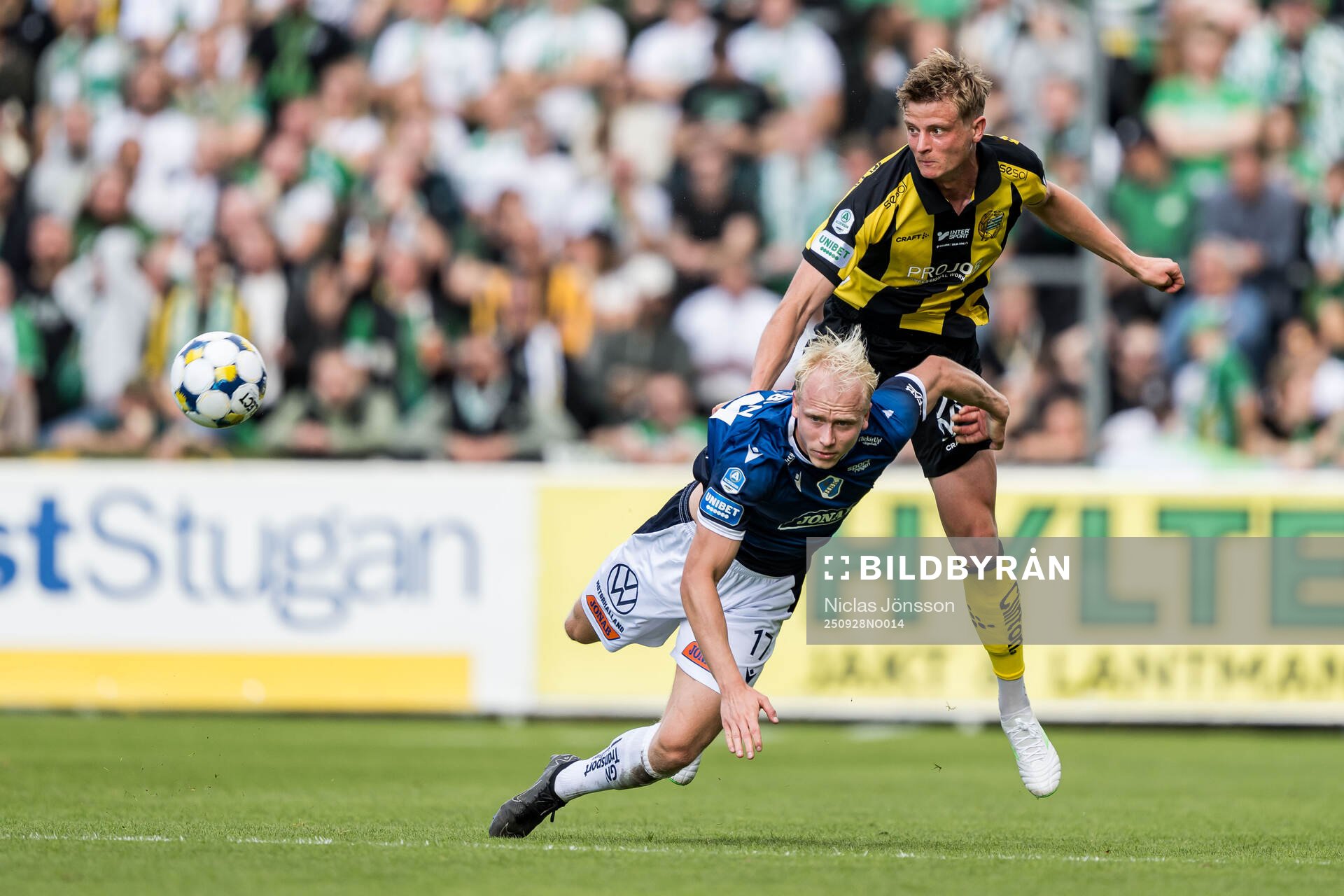 Halmstads André Boman och Hammarbys Frederik Winther