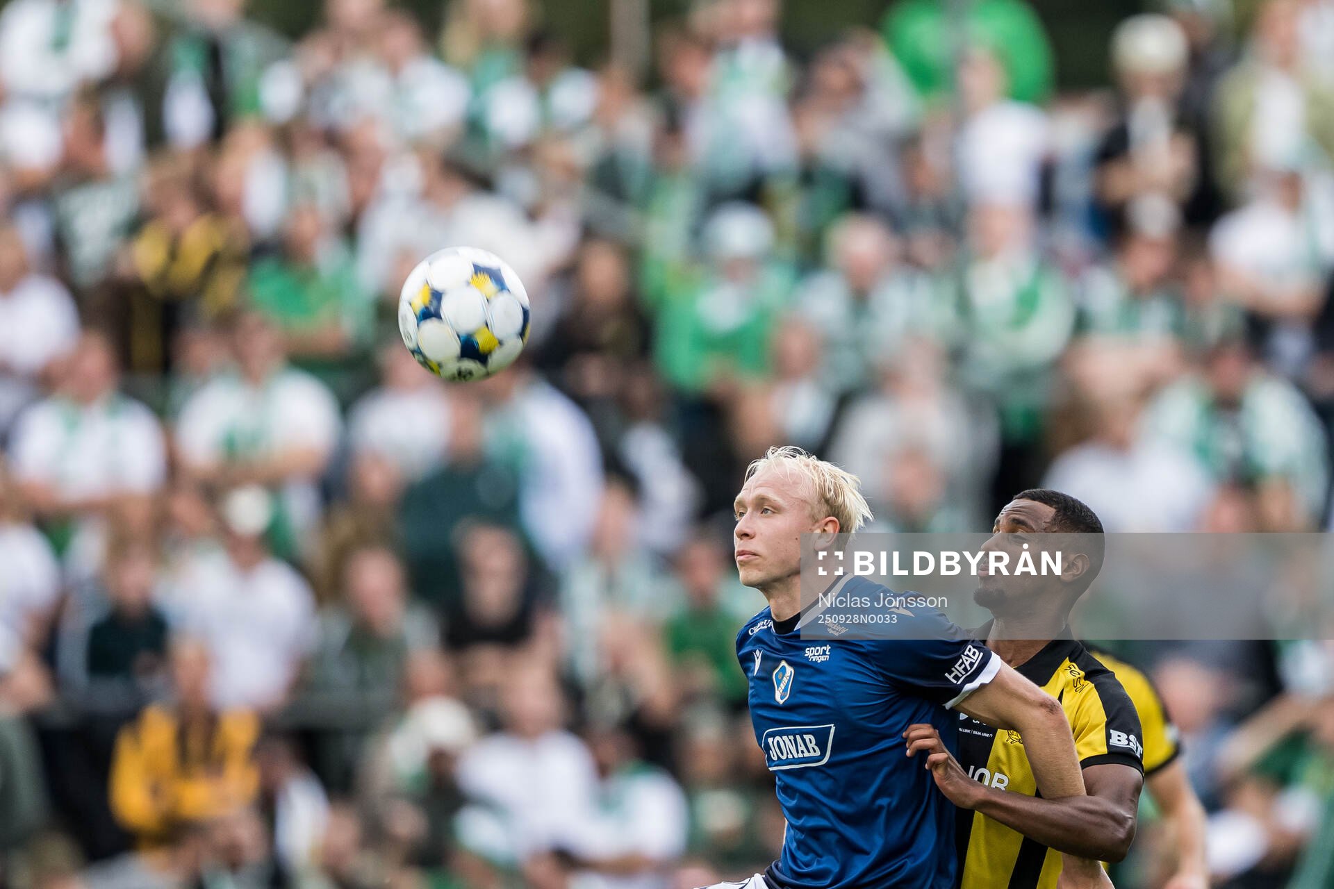 Halmstads André Boman och Hammarbys Paulos Abraham