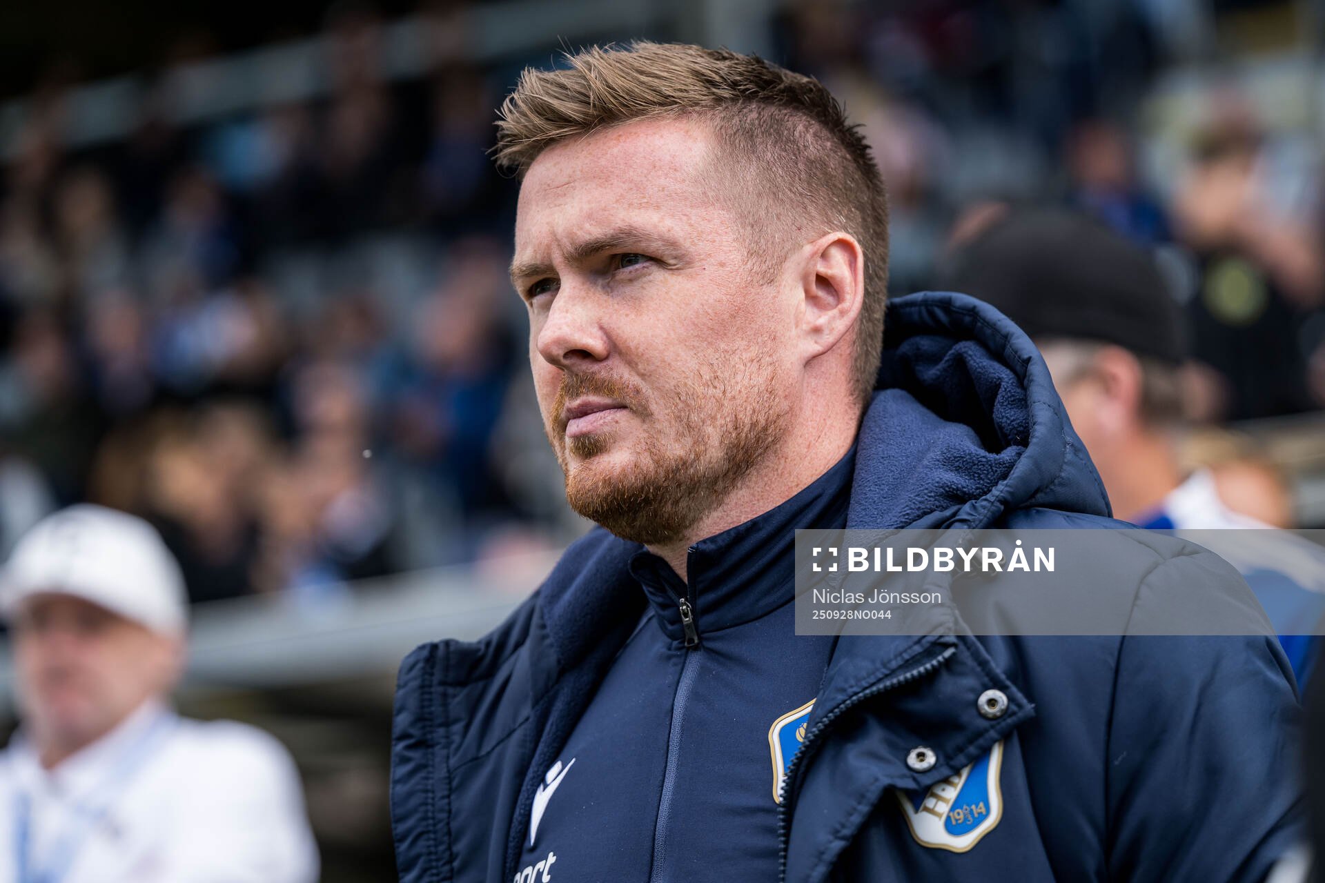 Halmstads tränare Johan Lindholm