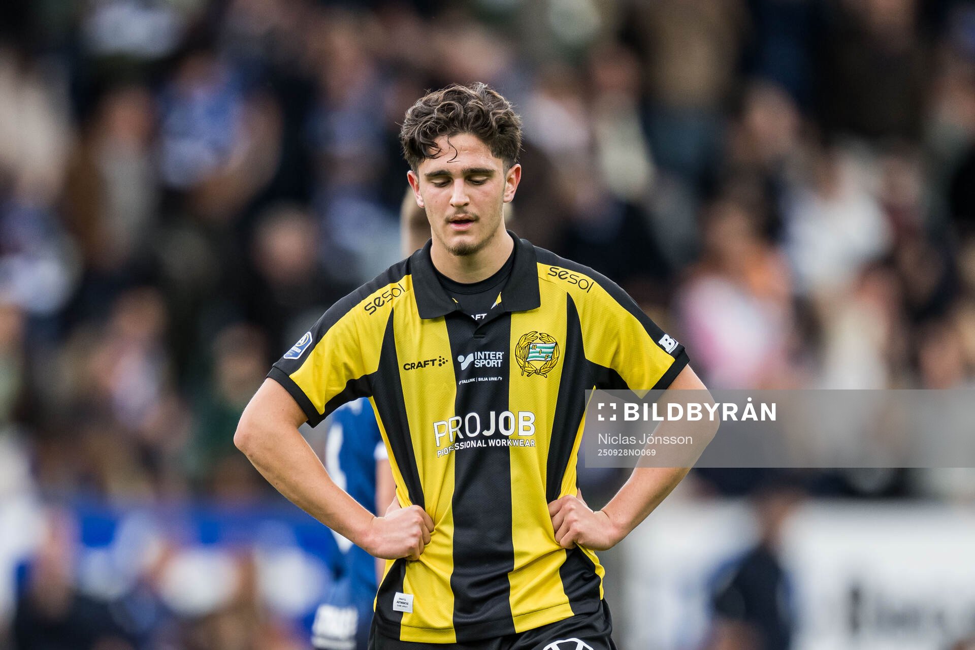 Hammarbys Adrian Lahdo deppar