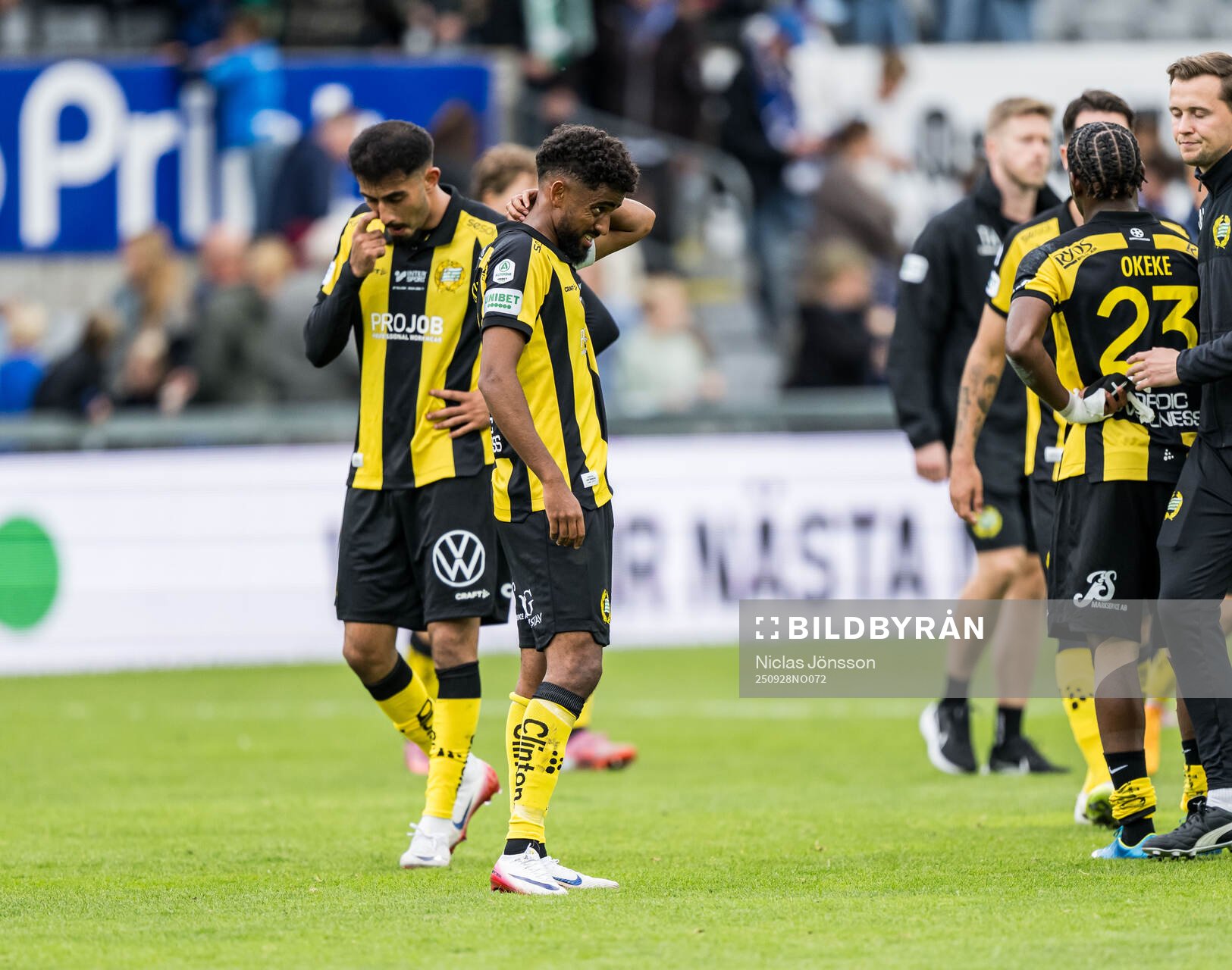 Hammarbys Tesfaldet Tekie deppar