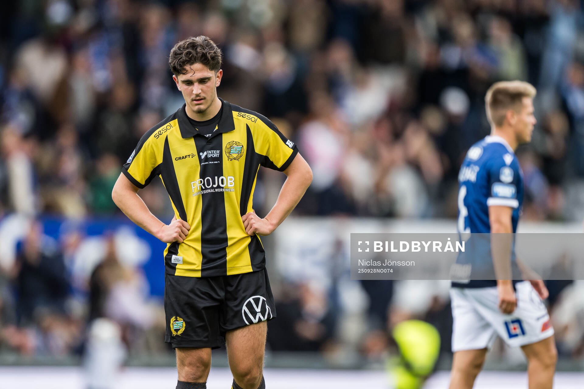 Hammarbys Adrian Lahdo deppar