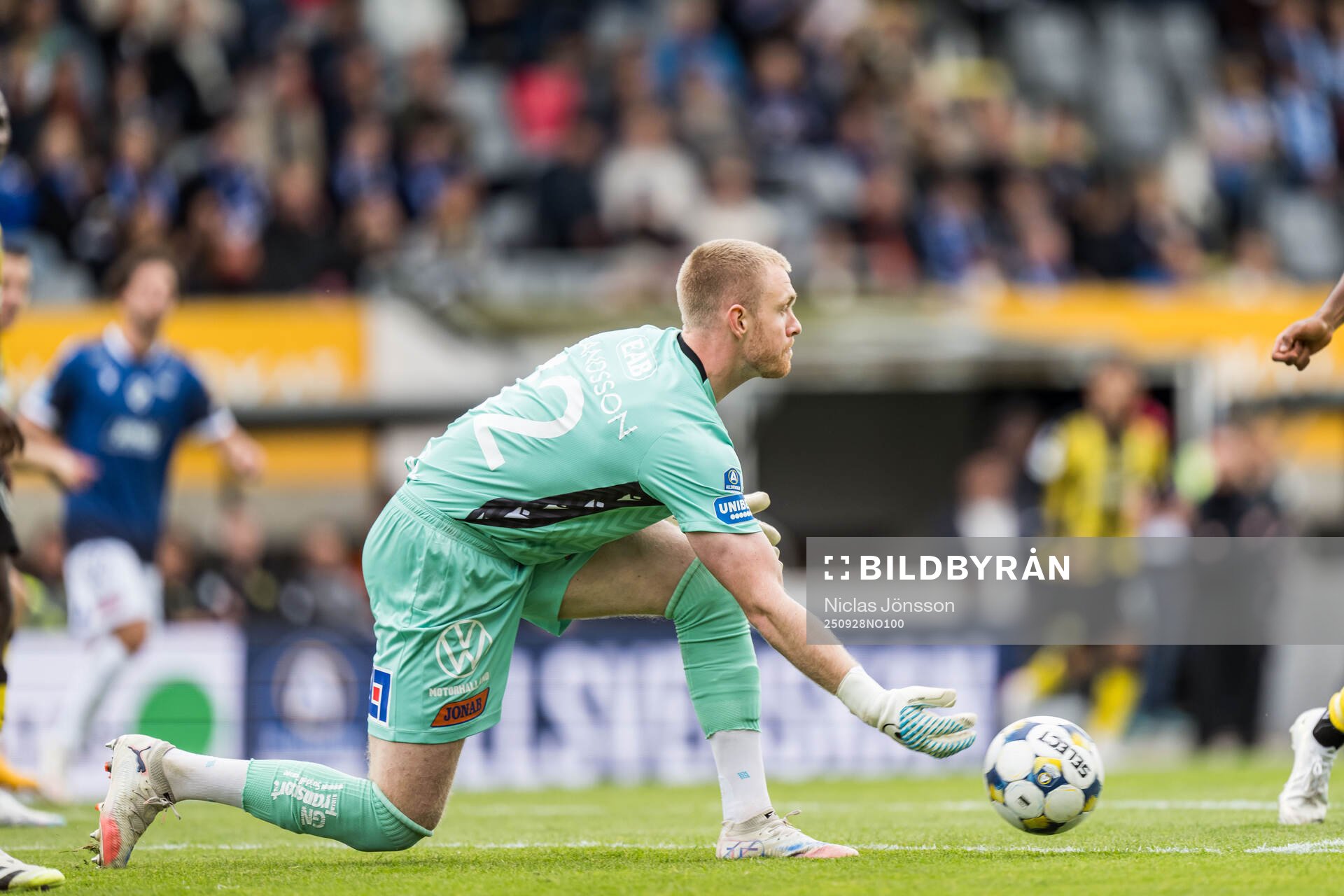 Halmstads målvakt Tim Erlandsson