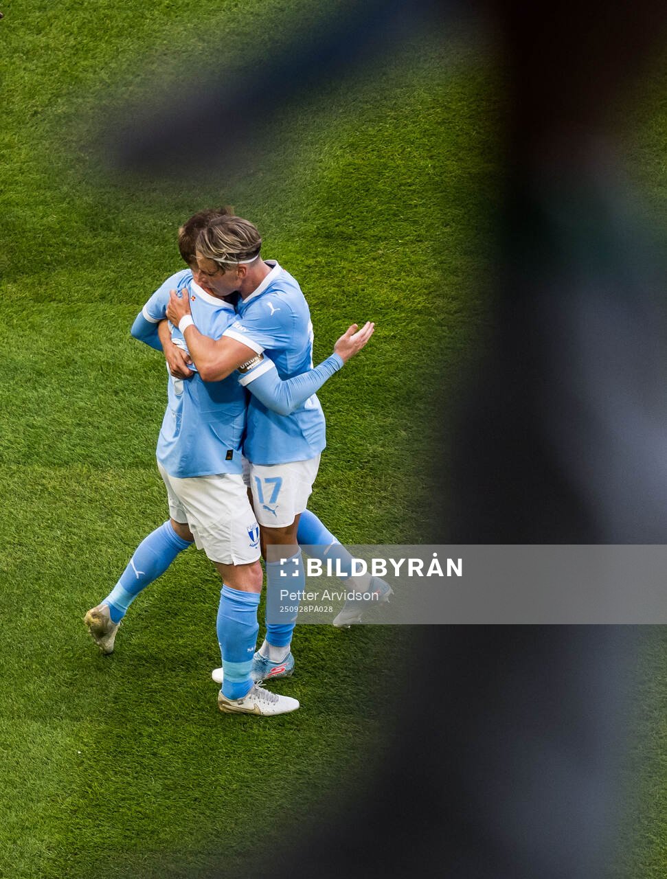 Malmö FFs Anders Christiansen och Jens Stryger Larsen