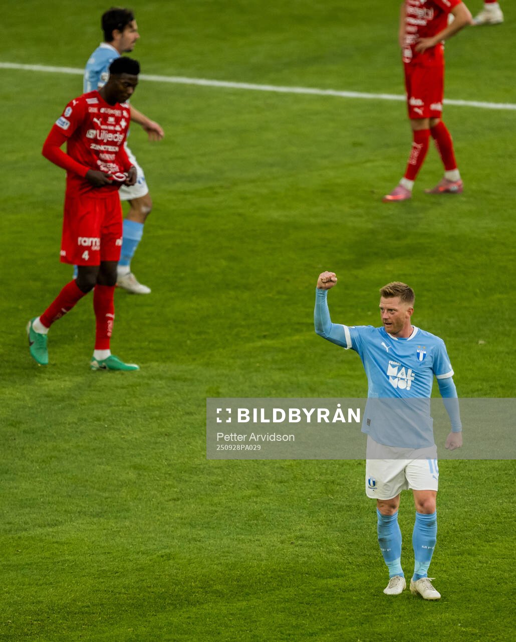 Malmö FFs Anders Christiansen jublar