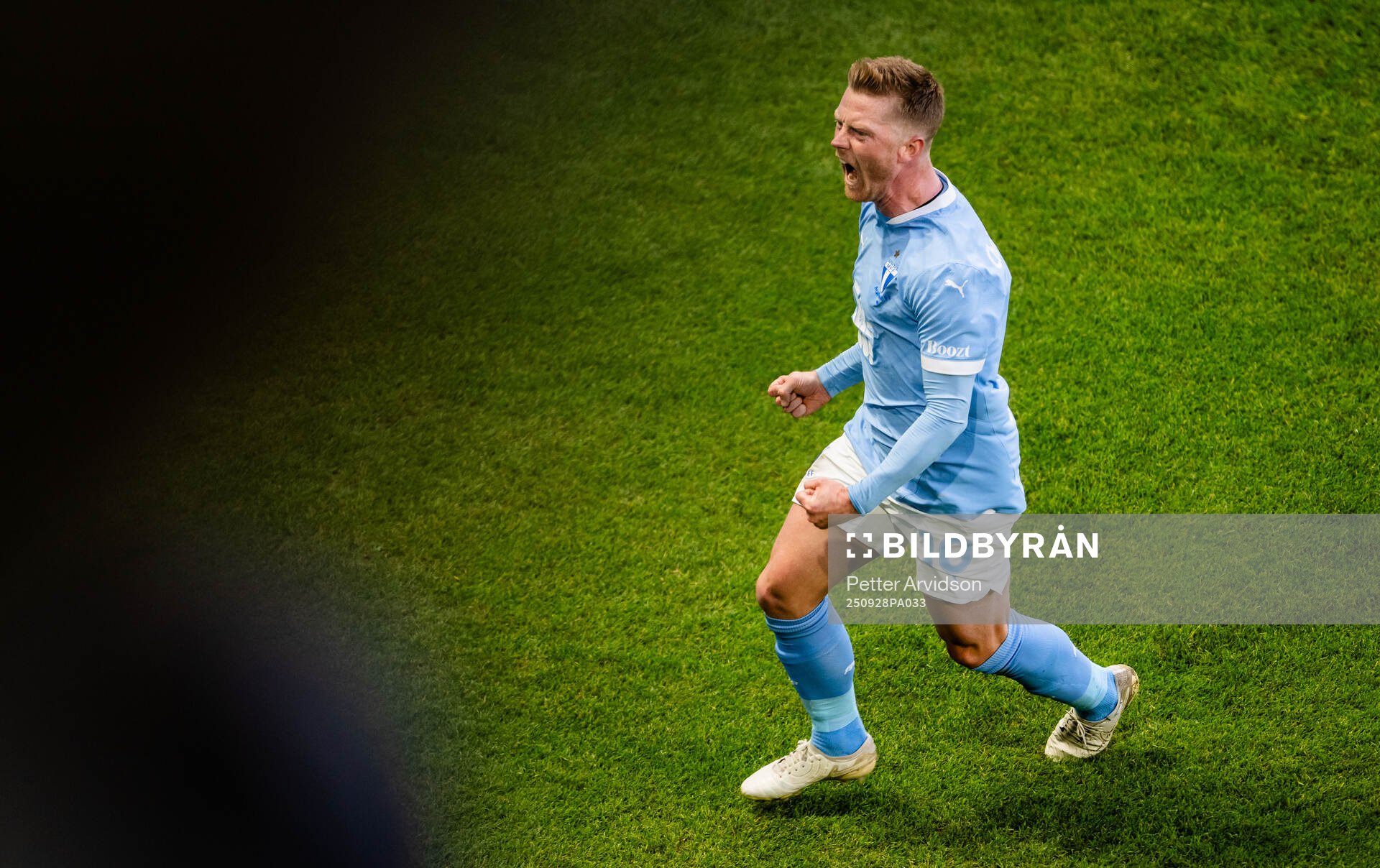 Malmö FFs Anders Christiansen jublar