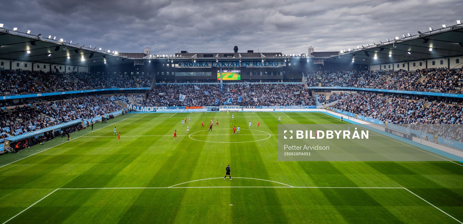 Generell vy över Eleda Stadion