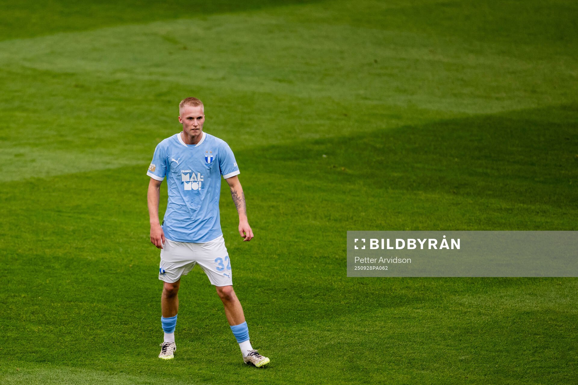 Malmö FFs Daniel Gudjohnsen