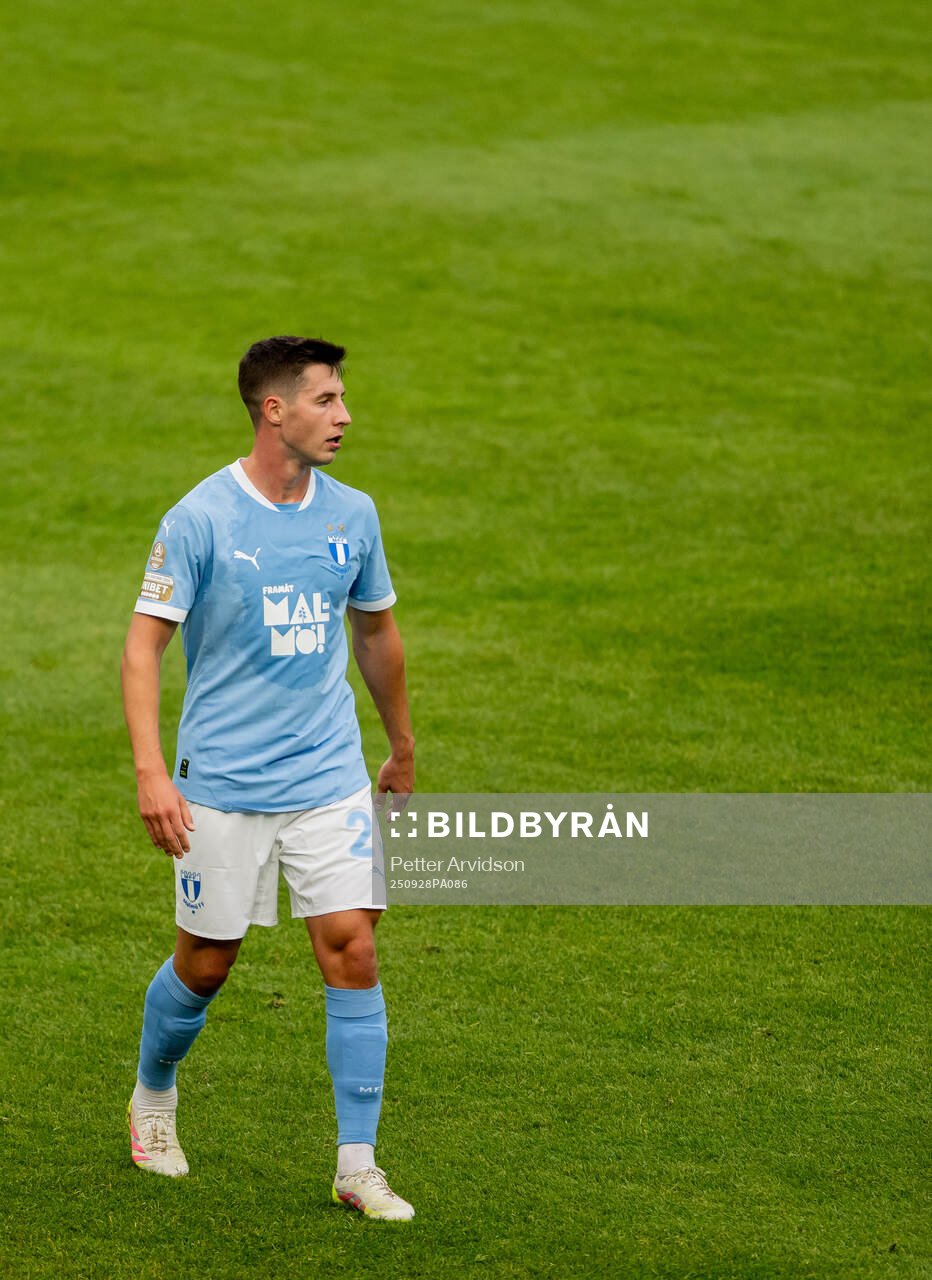 Malmö FFs Lasse Berg Johnsen