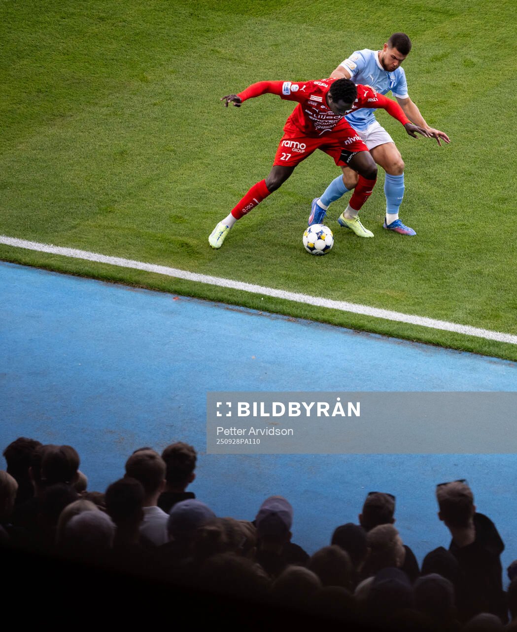 Värnamos Souleymane Coulibaly och Malmö FFs Gabriel