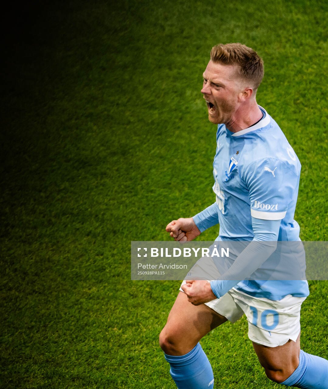 Malmö FFs Anders Christiansen jublar