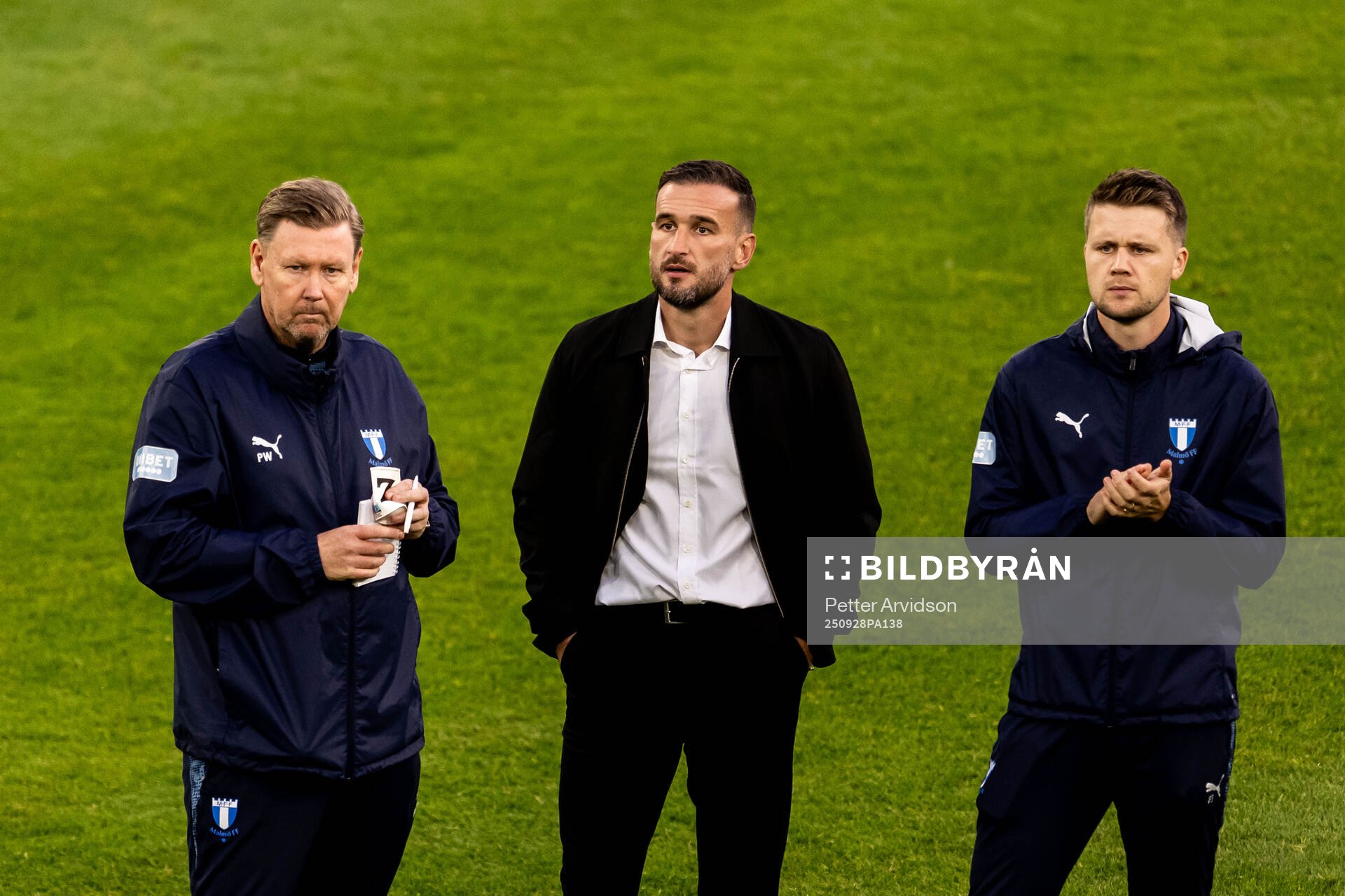 Malmö FFs assisterande tränare Peter Wettergren,
