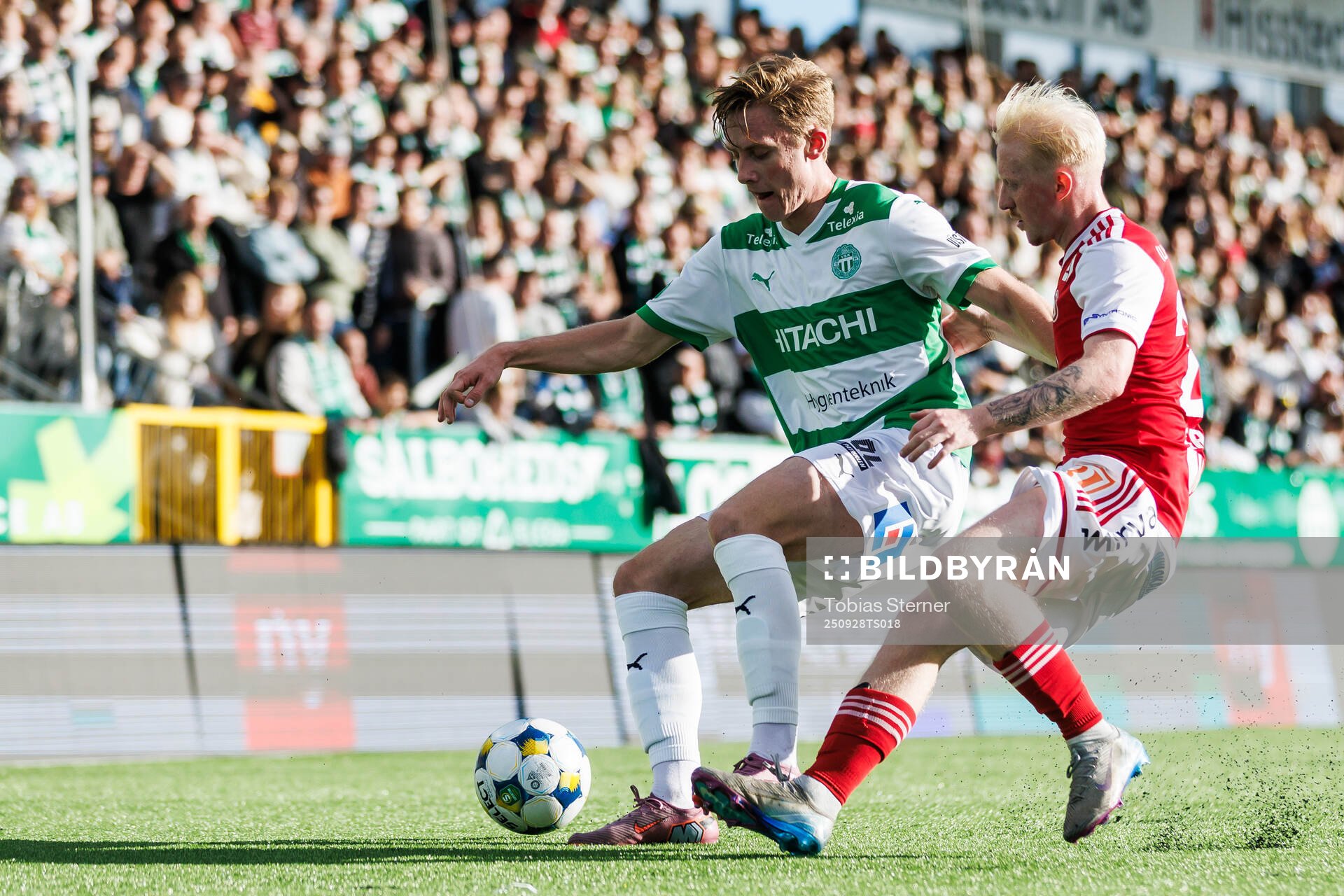 Västerås Karl Gunnarsson och Sandvikens IFs Pontus