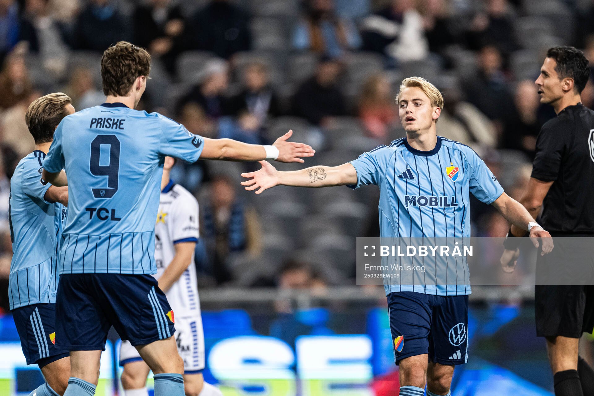 Djurgårdens August Priske Flyger och Oskar Fallenius
