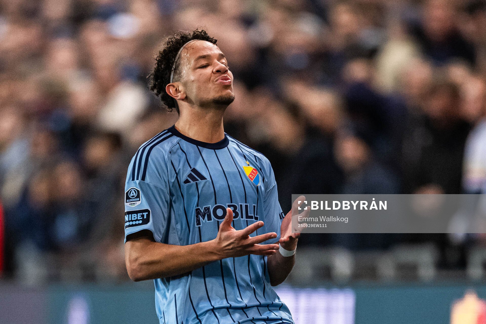 Djurgårdens Mikael Anderson deppar