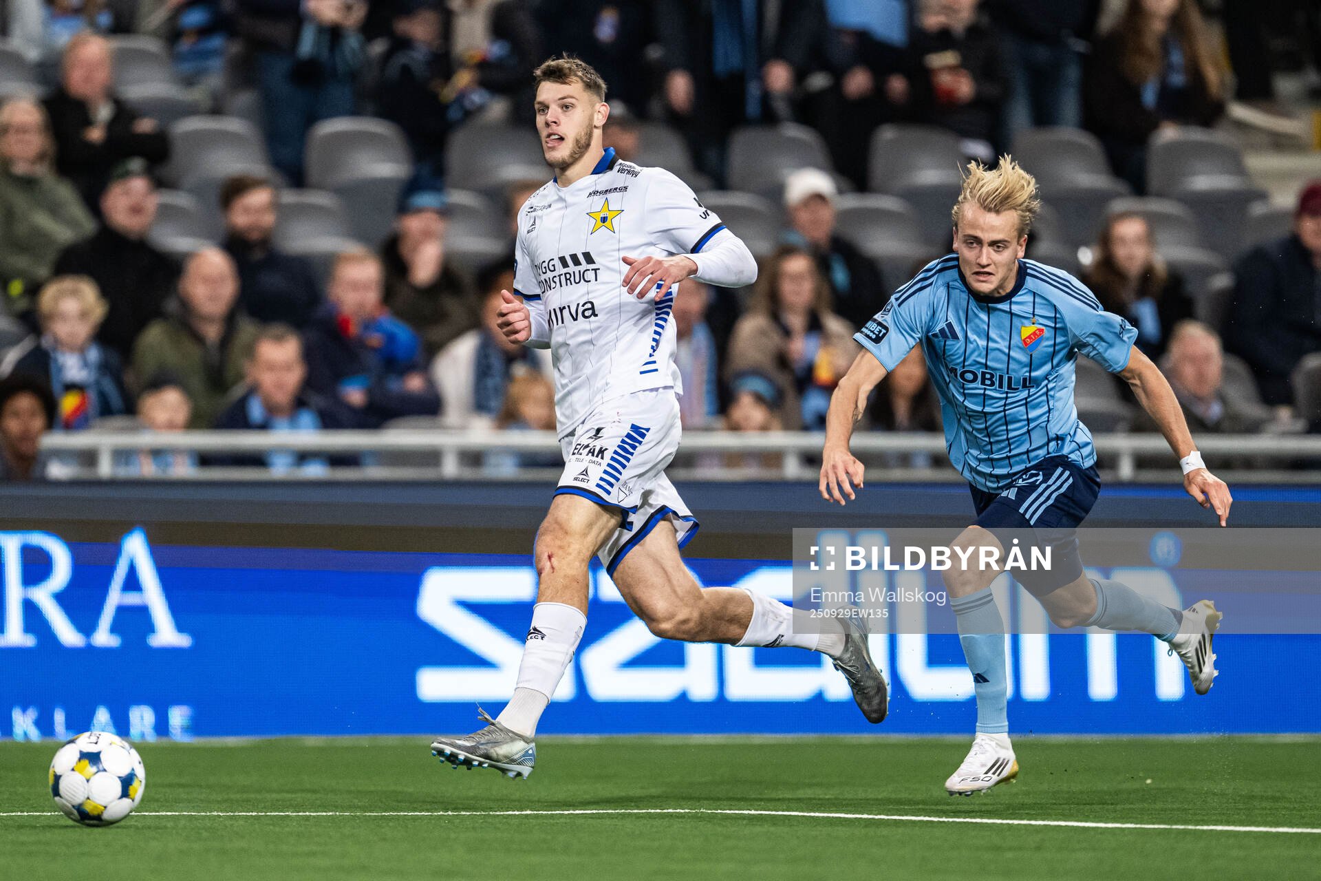 Sirius Tobias Anker och Djurgårdens Oskar Fallenius