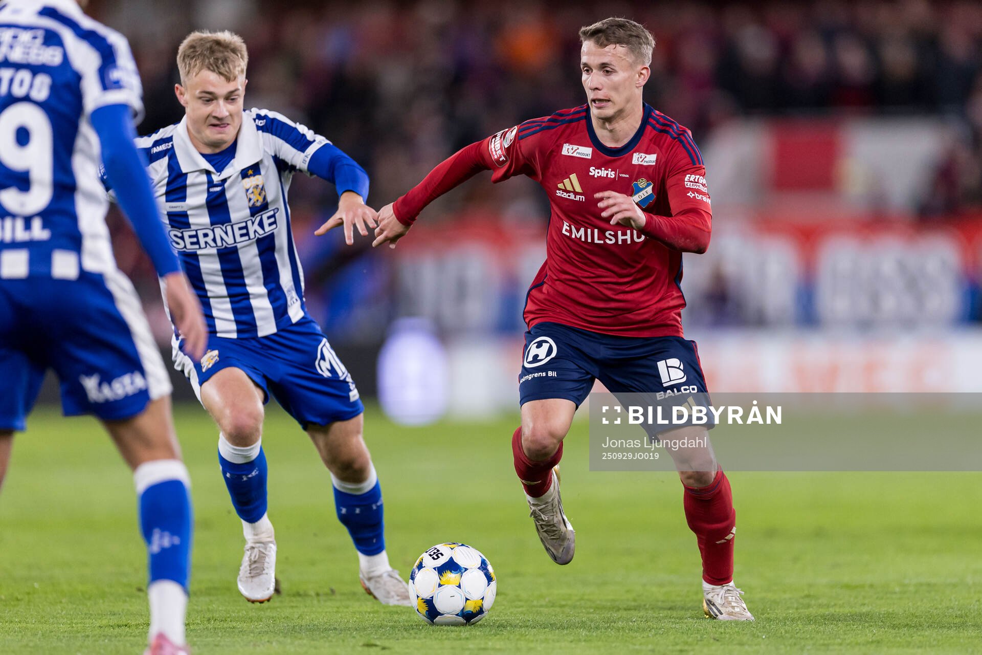 IFK Göteborgs David Kruse och Östers Anssi Suhonen