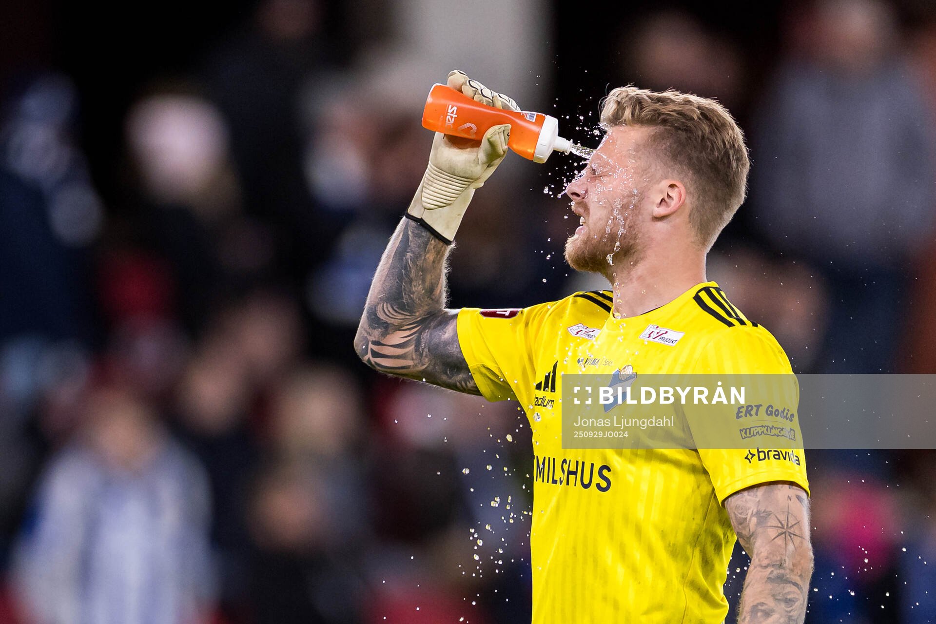 Östers målvakt Robin Wallinder