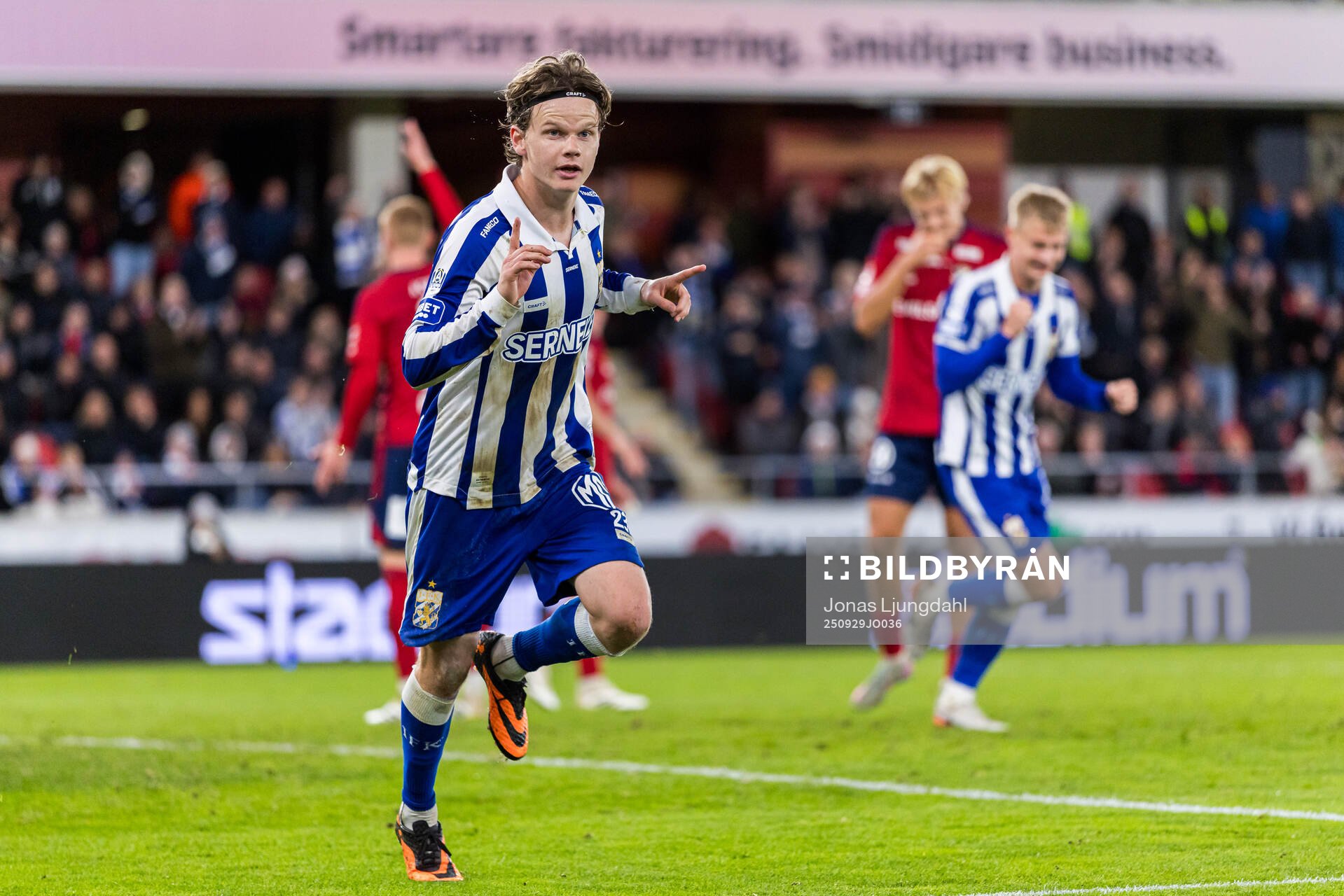 IFK Göteborgs Kolbeinn Thordarson jublar