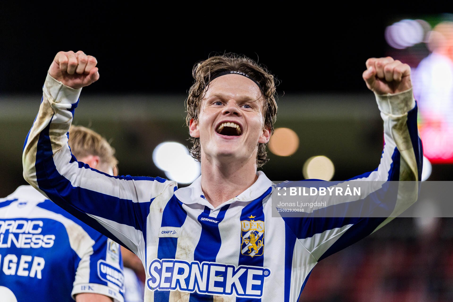 IFK Göteborgs Kolbeinn Thordarson jublar