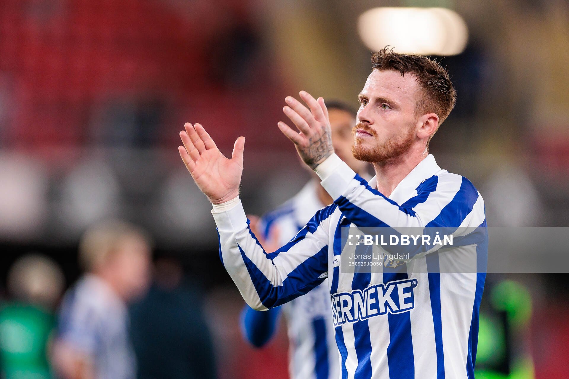 IFK Göteborgs Tobias Heintz jublar