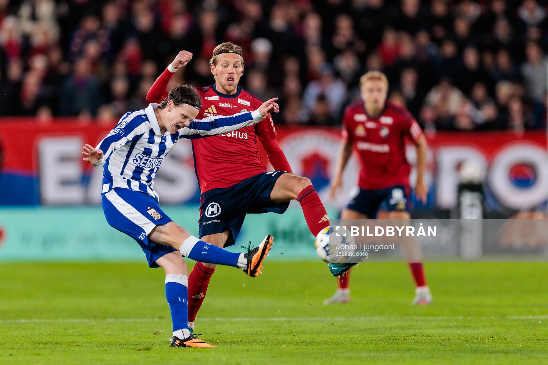 IFK Göteborgs Kolbeinn Thordarson och Östers Noah