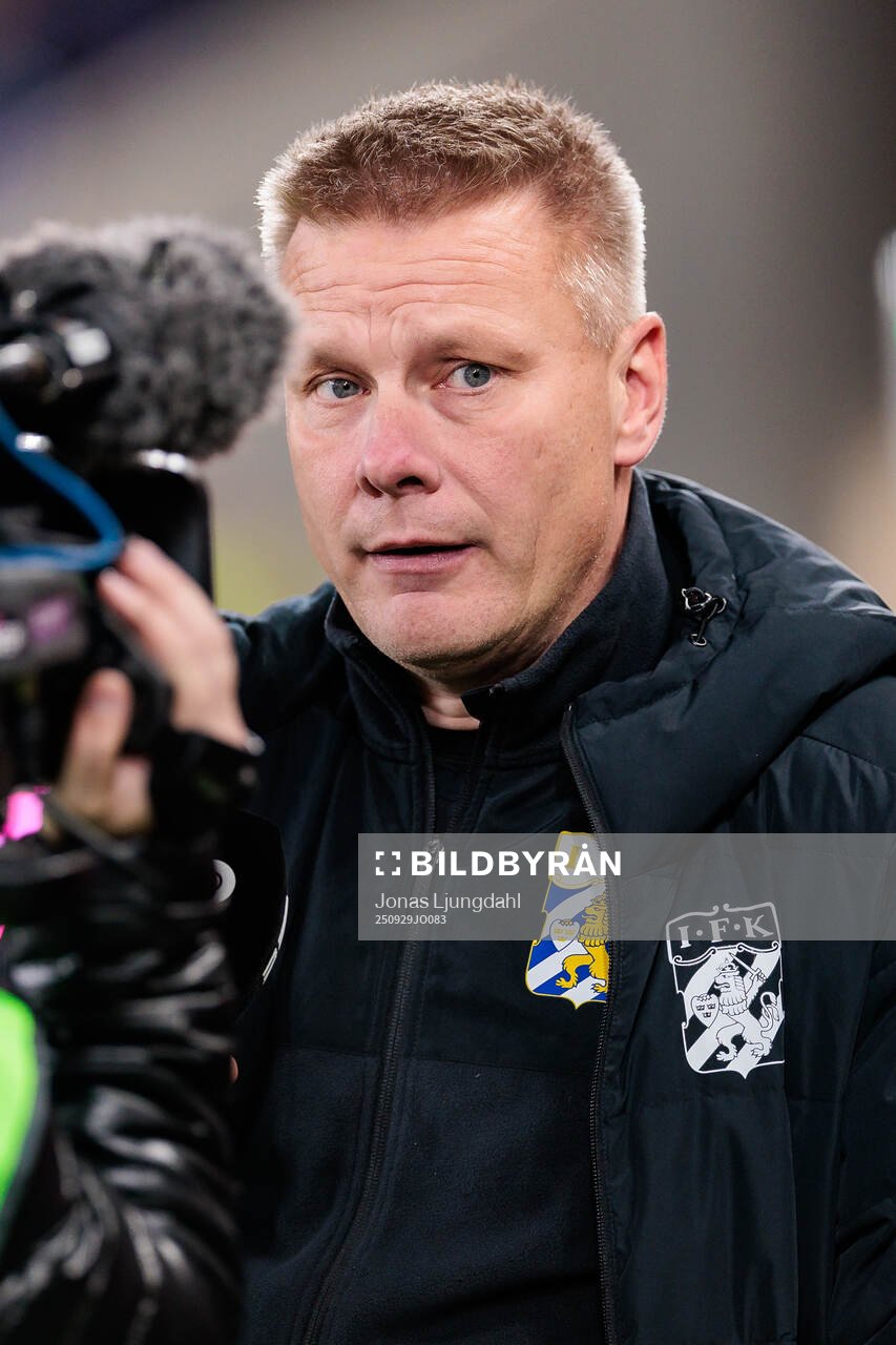 IFK Göteborgs tränare Stefan Billborn