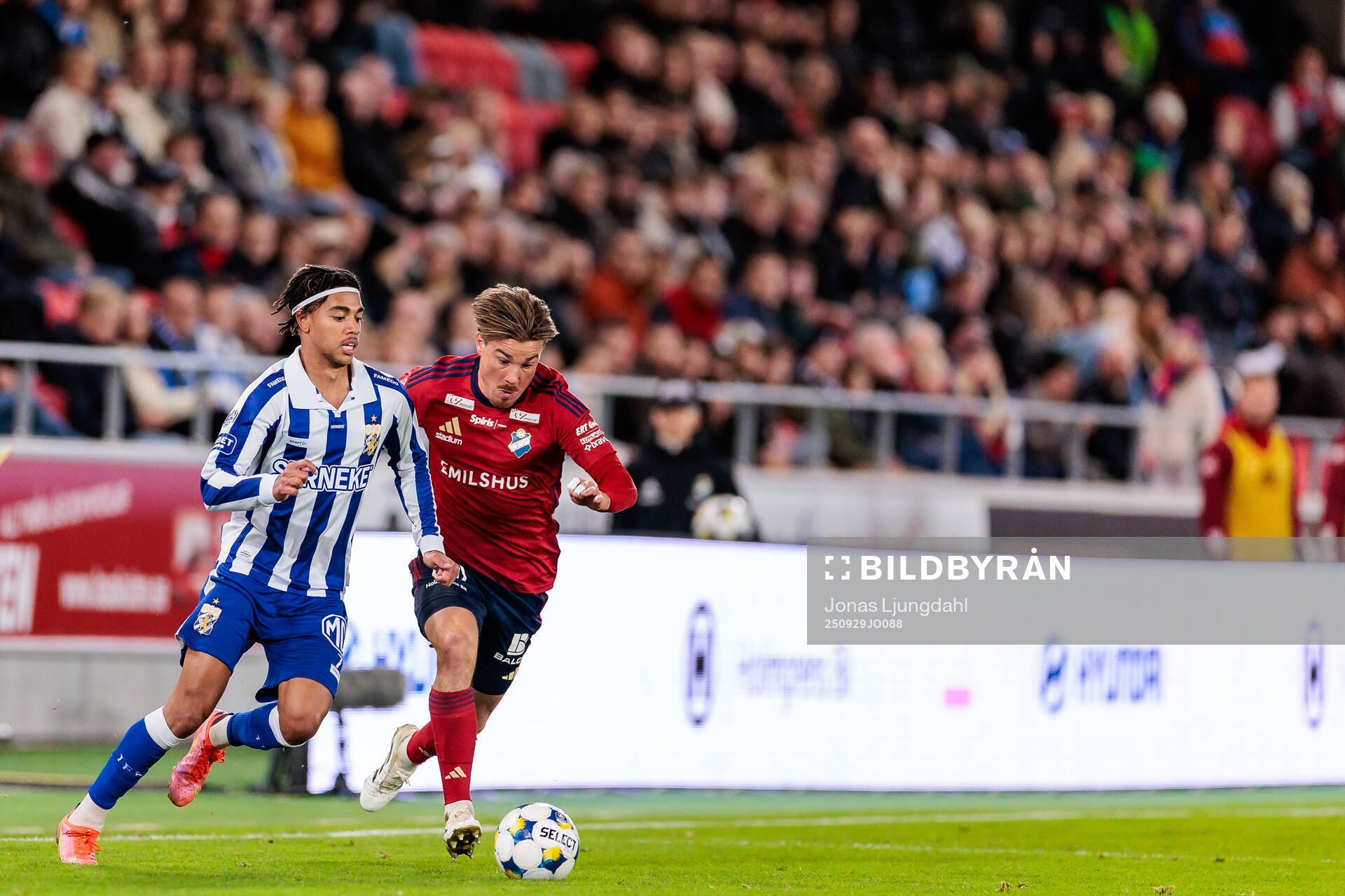 IFK Göteborgs Sebastian Clemmensen och Östers Tatu
