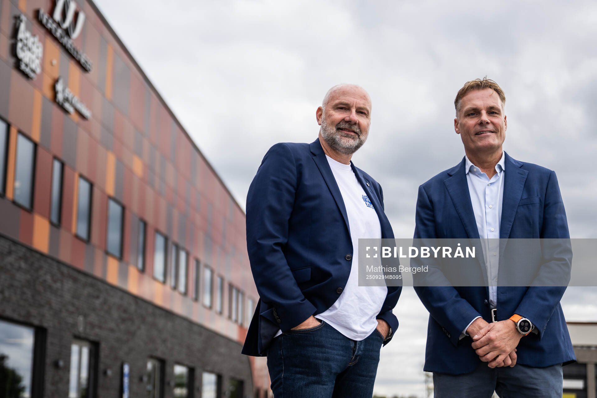 IFK Göteborgs klubbdirektör Håkan Mild och Ola Serneke,