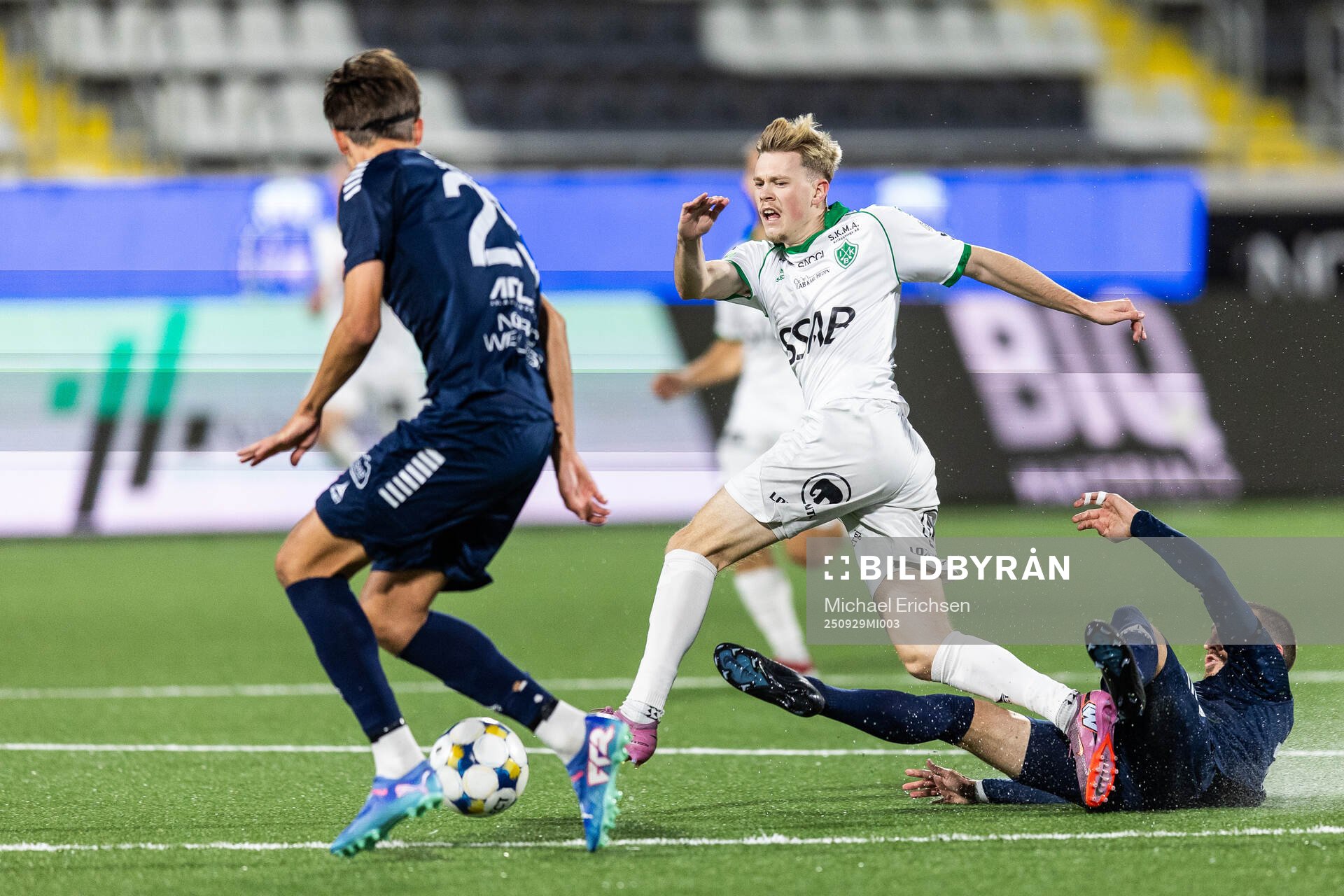 Brages Gustav Nordh och Utsiktens Arian Kabashi