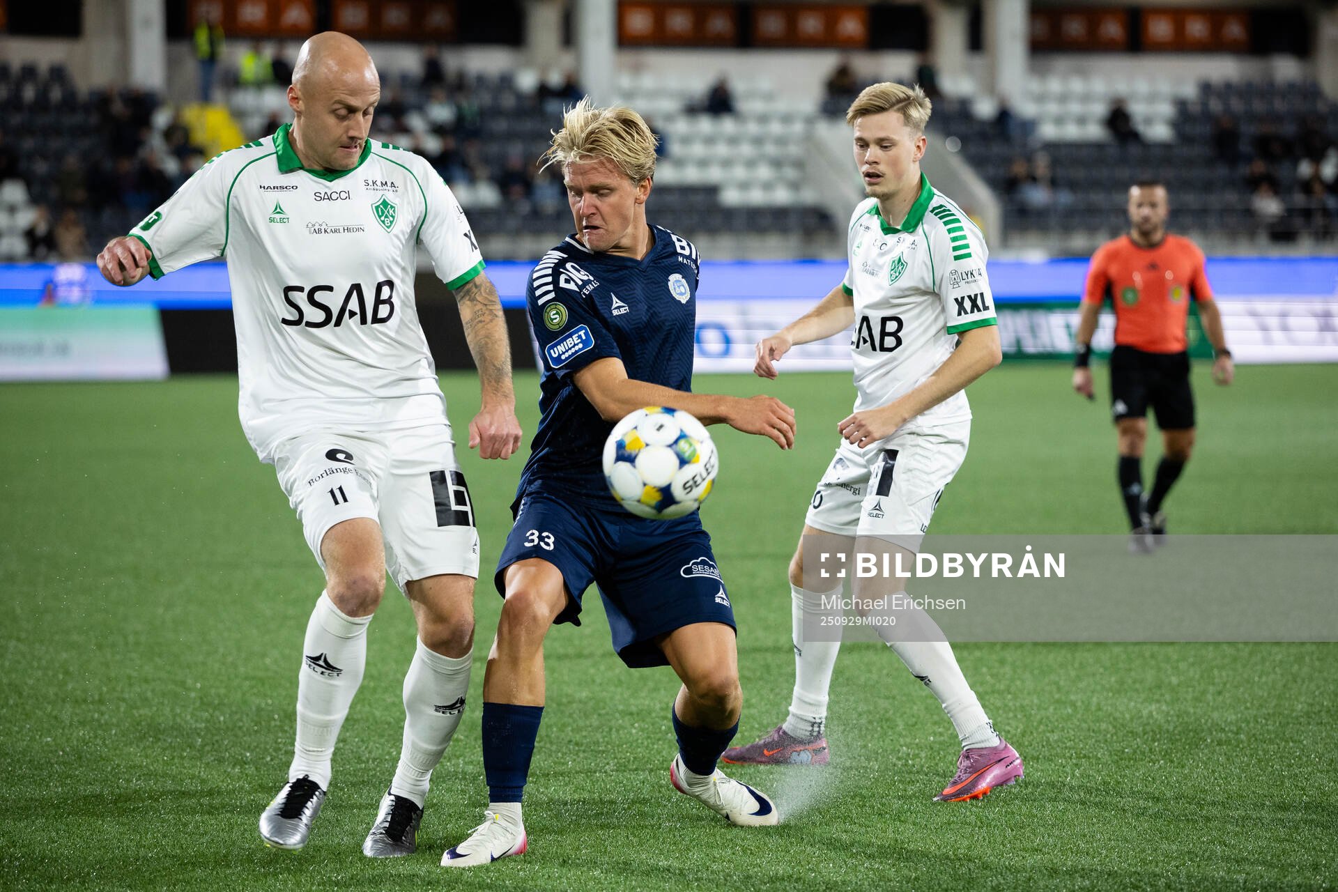 Brages Anton Lundin och Utsiktens Sebastian Lagerlund