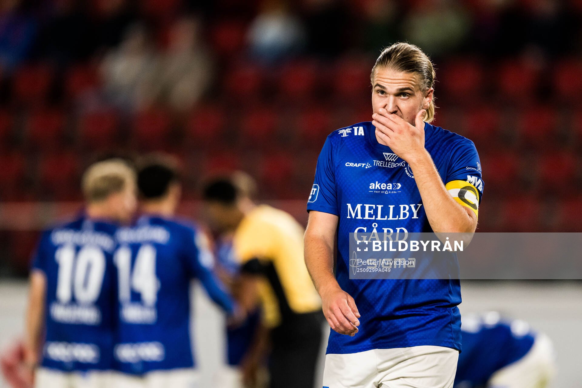 Trelleborgs Charlie Weberg deppar