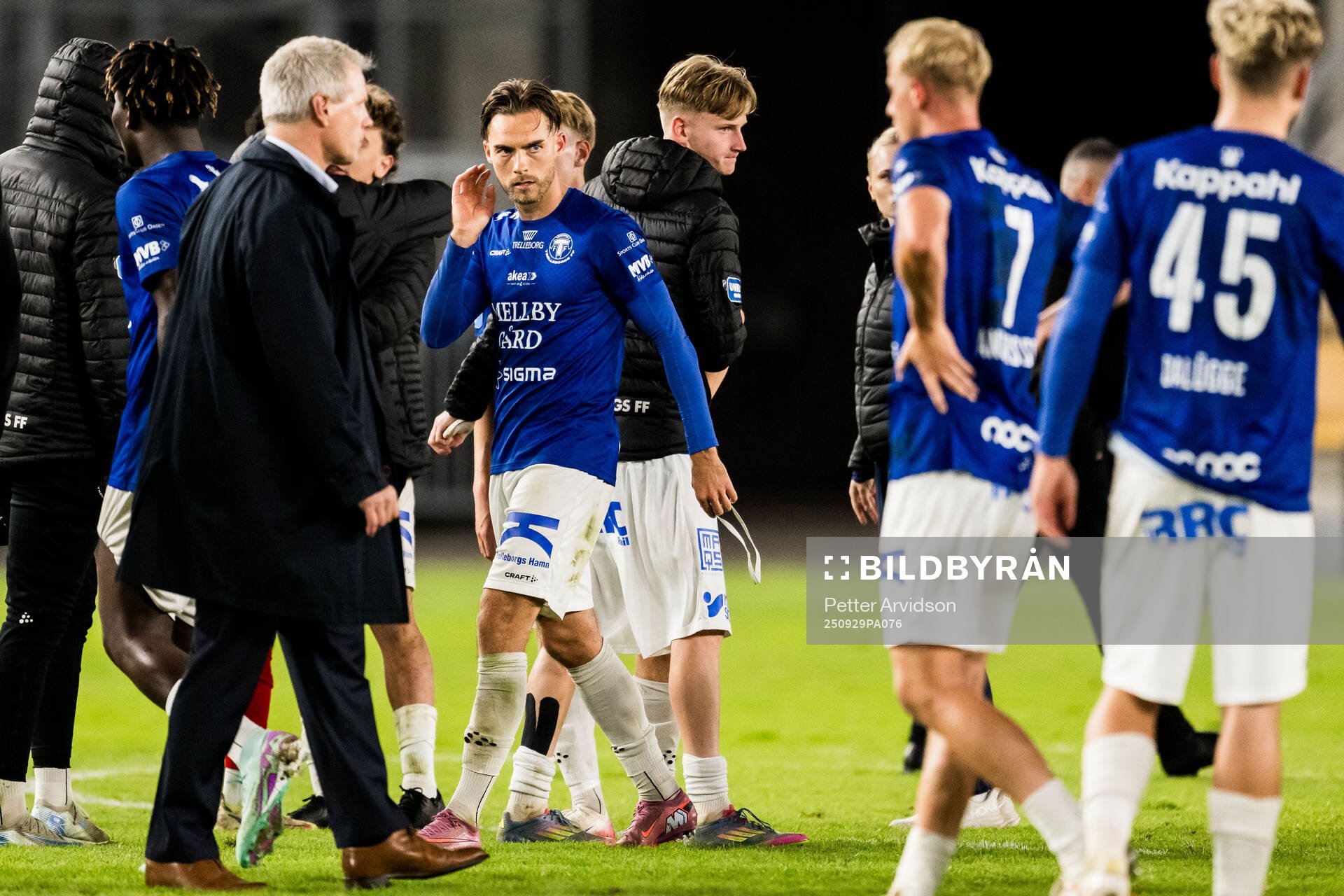 Trelleborgs Felix Hörberg deppar