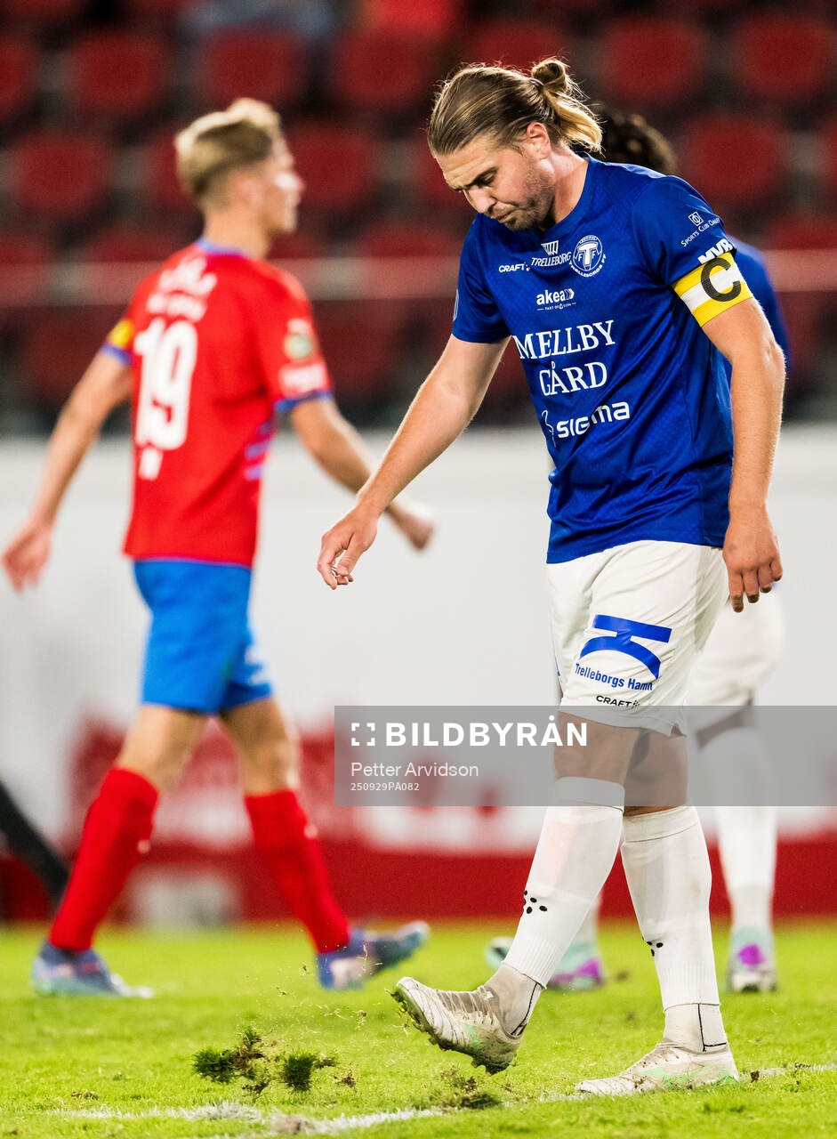 Trelleborgs Charlie Weberg deppar