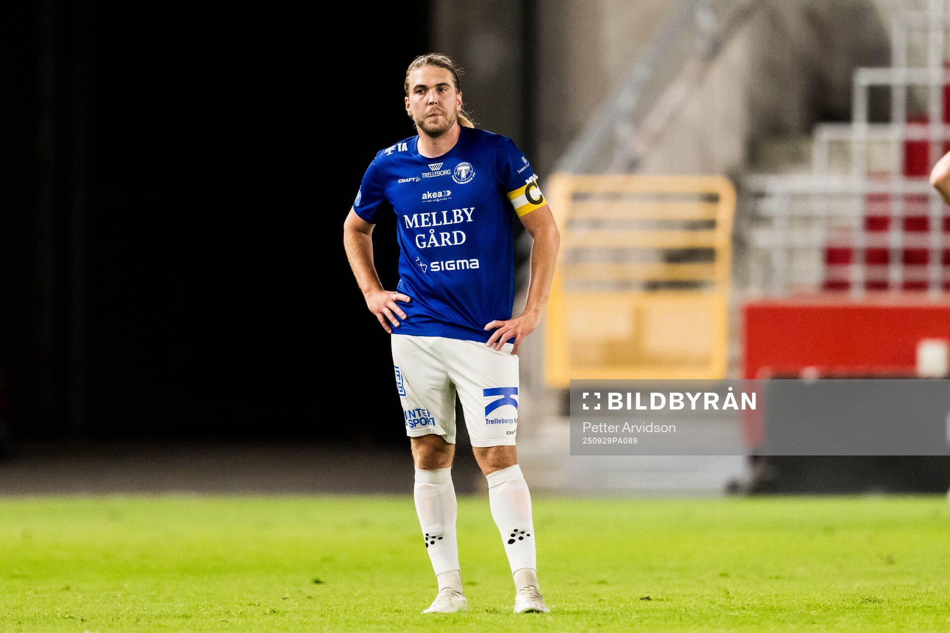 Trelleborgs Charlie Weberg deppar