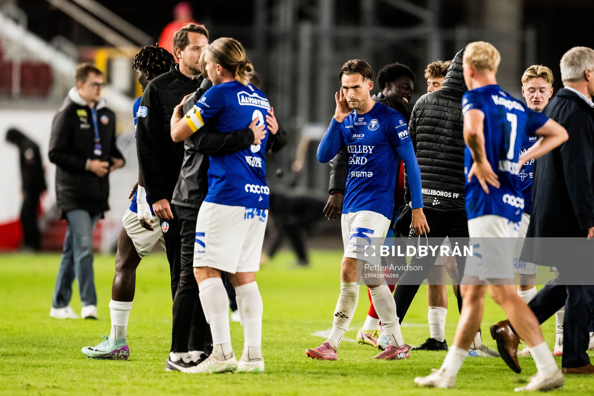 Trelleborgs Felix Hörberg deppar