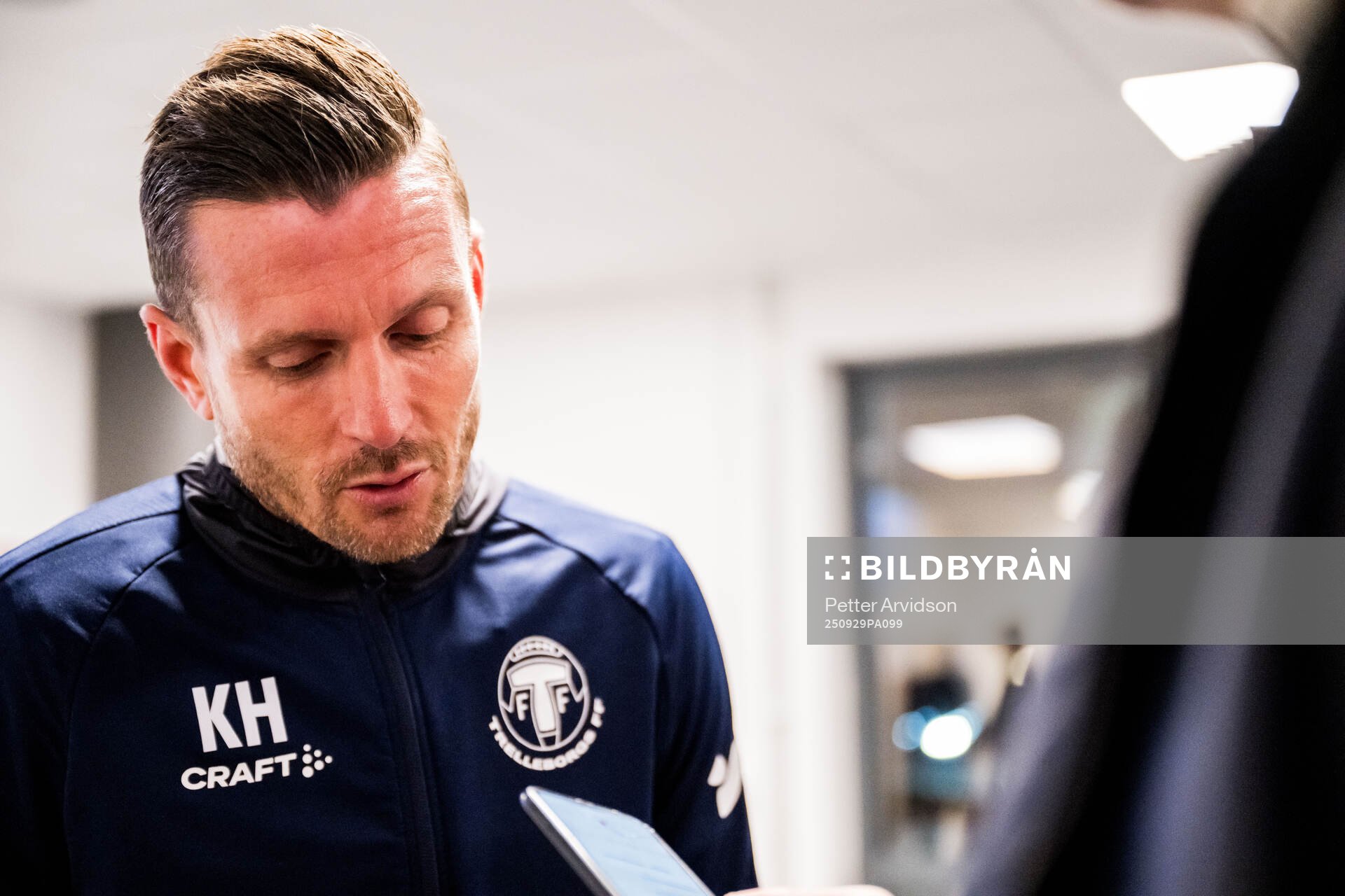 Trelleborgs tränare Kristian Haynes