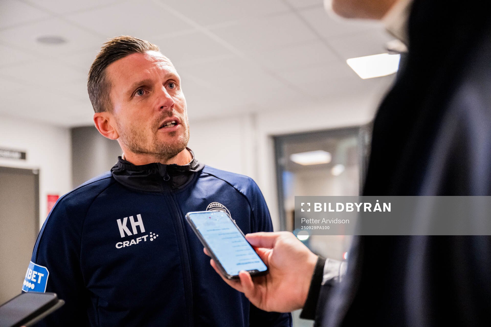 Trelleborgs tränare Kristian Haynes