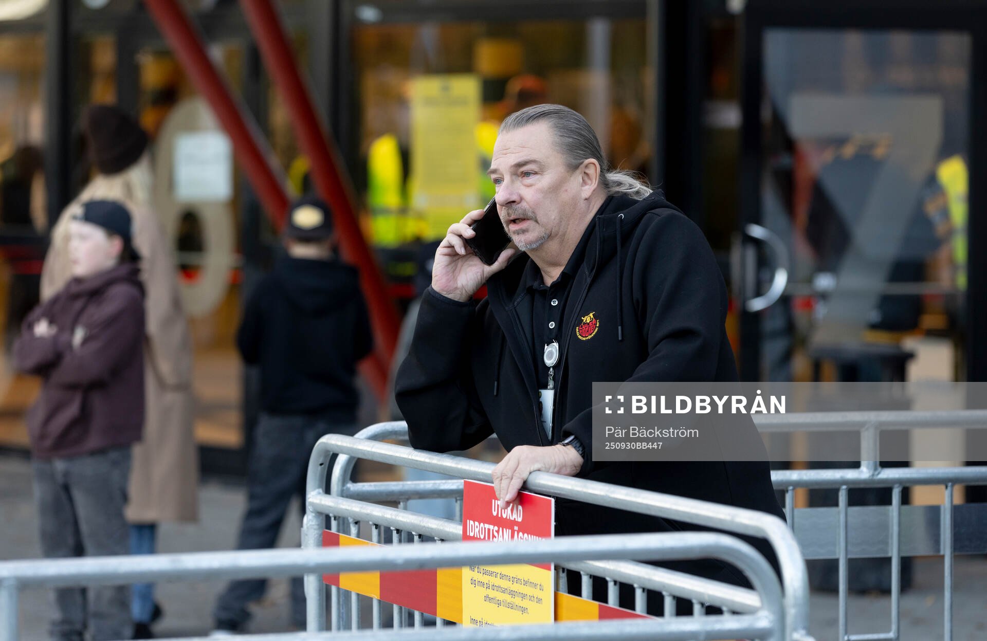 Luleå Hockeys säkerhetsansvarige Christer Medfors