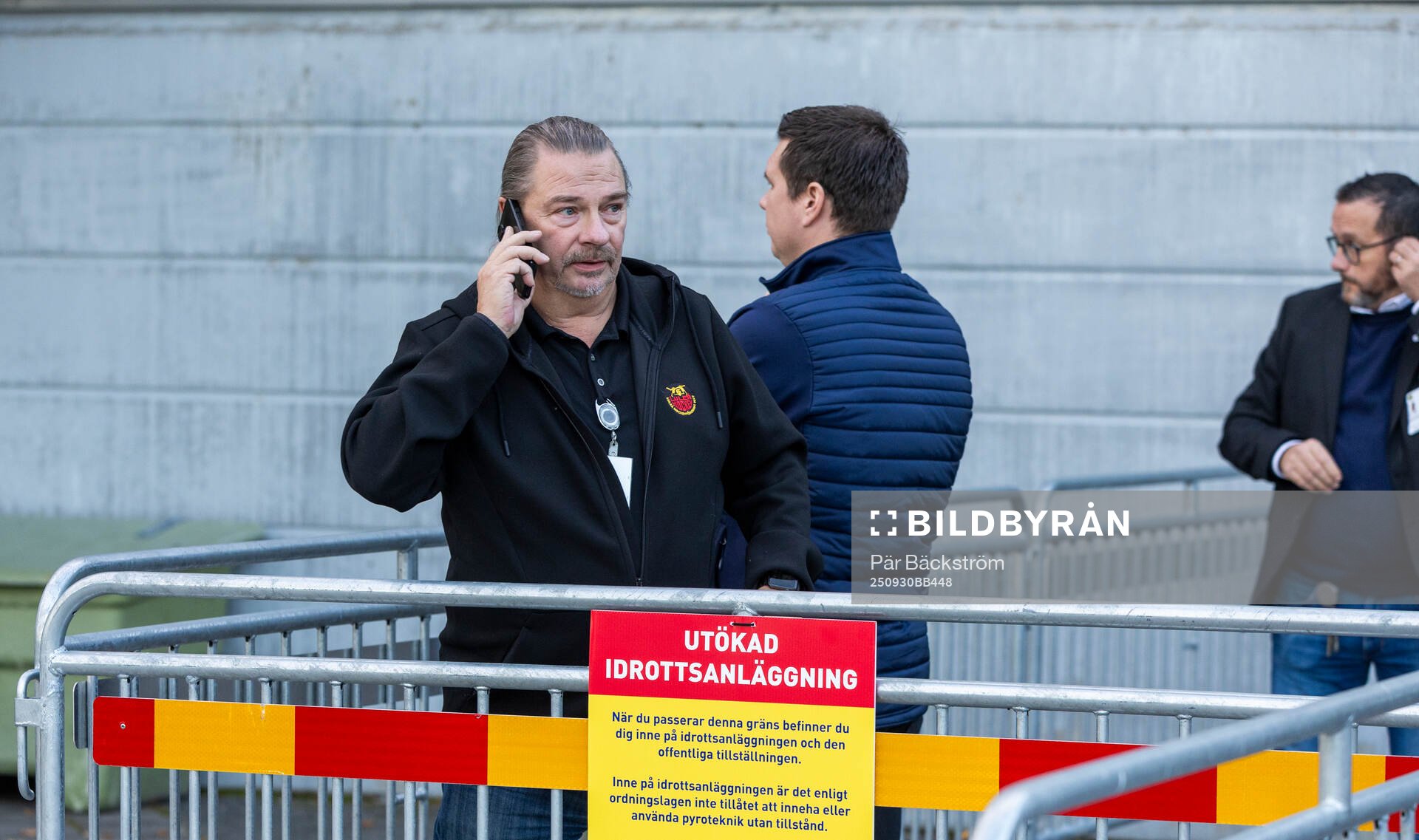 Luleå Hockeys säkerhetsansvarige Christer Medfors