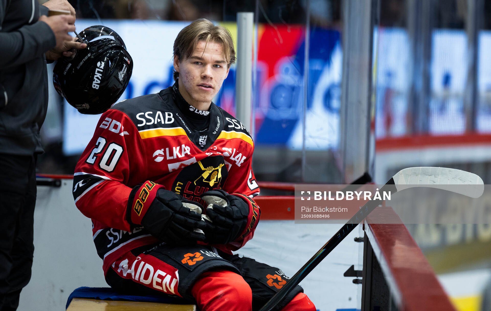 Luleås Casper Juustovaara Karlsson