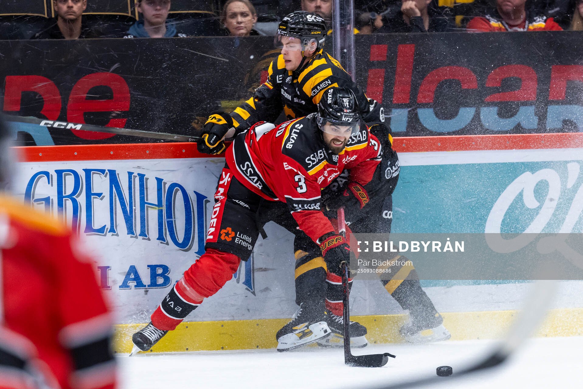 Luleås Frederic Allard och Skellefteås Victor Stjernborg